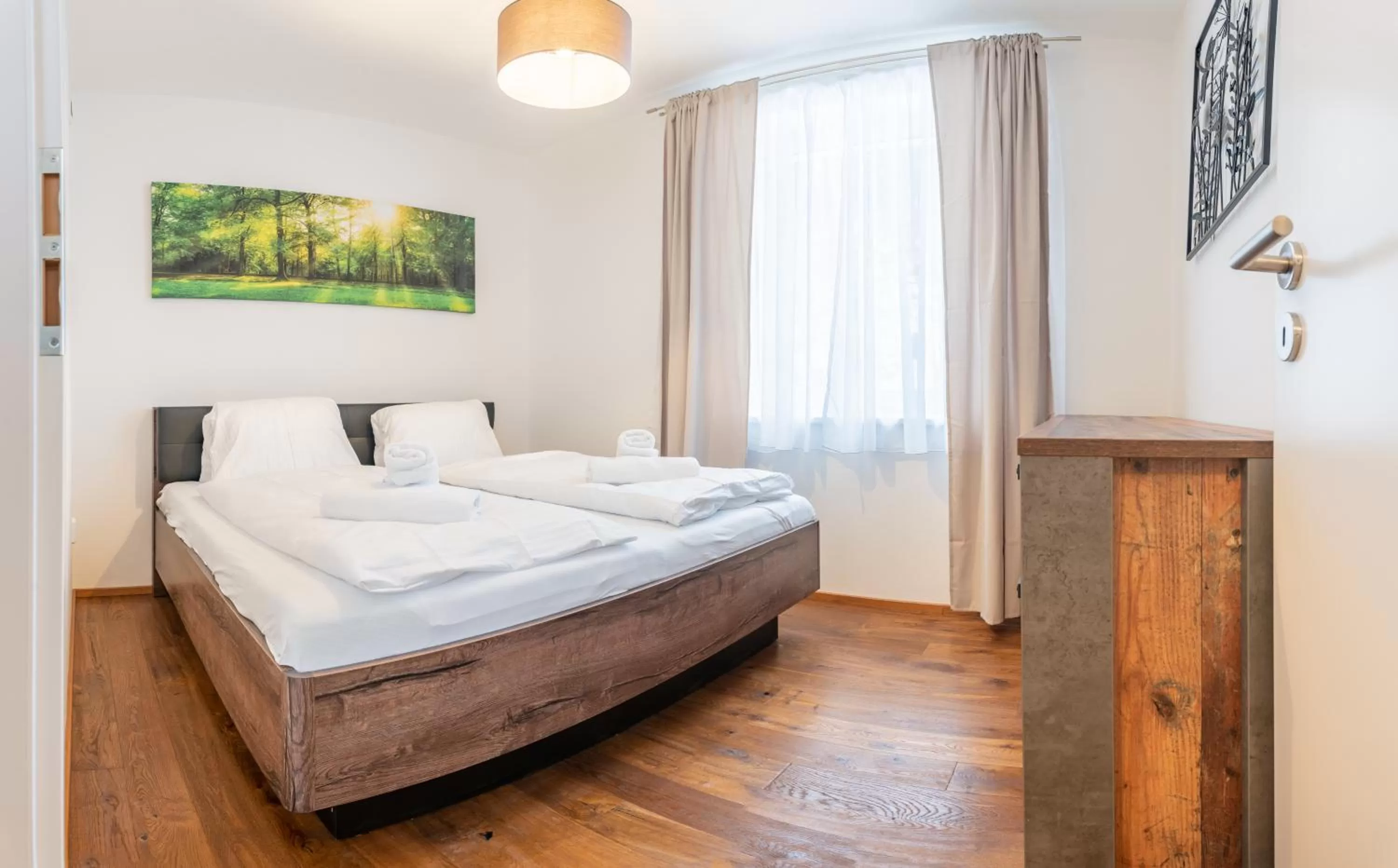 Bedroom, Bed in Resort Vrchlabí