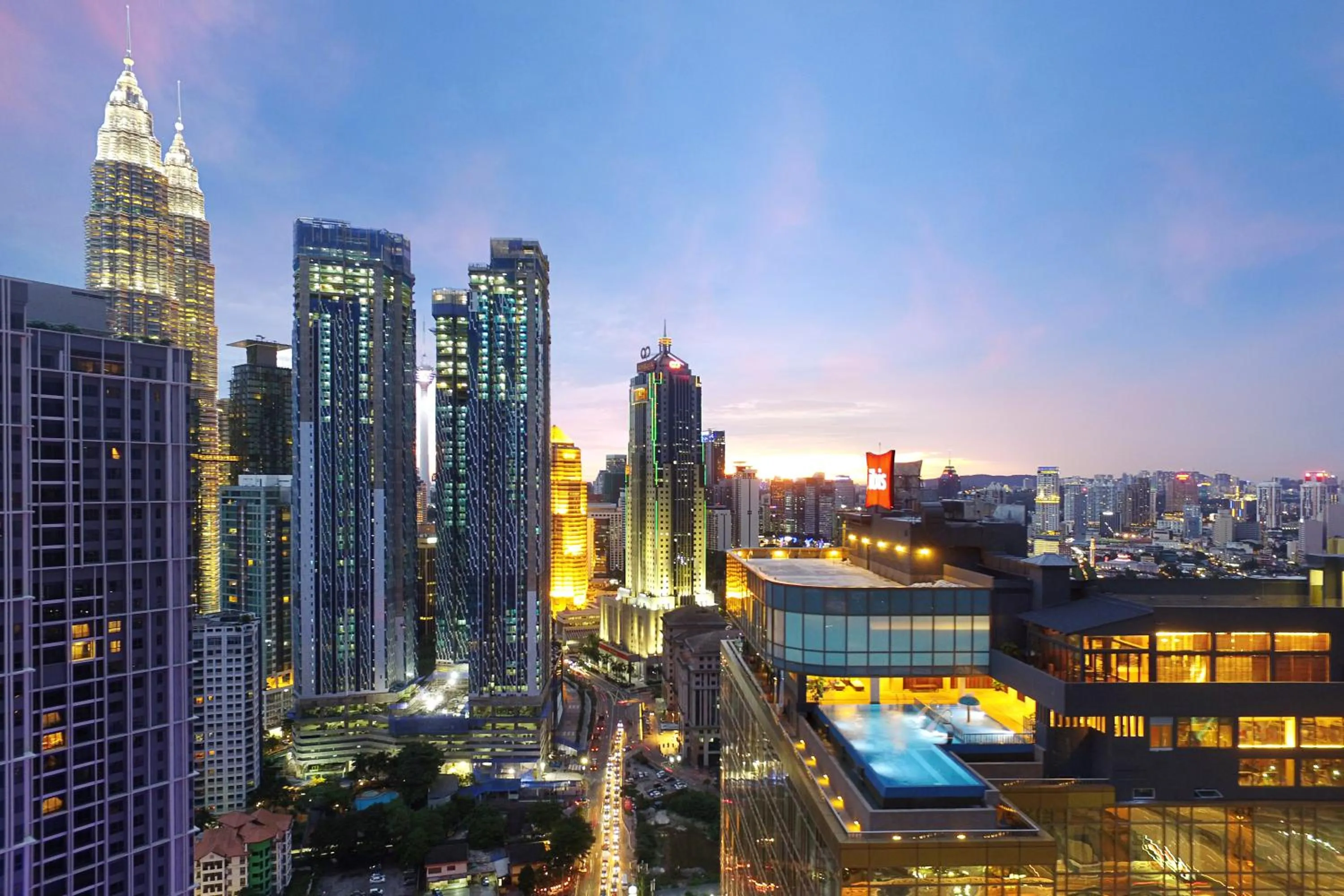 City view in ibis Kuala Lumpur City Centre
