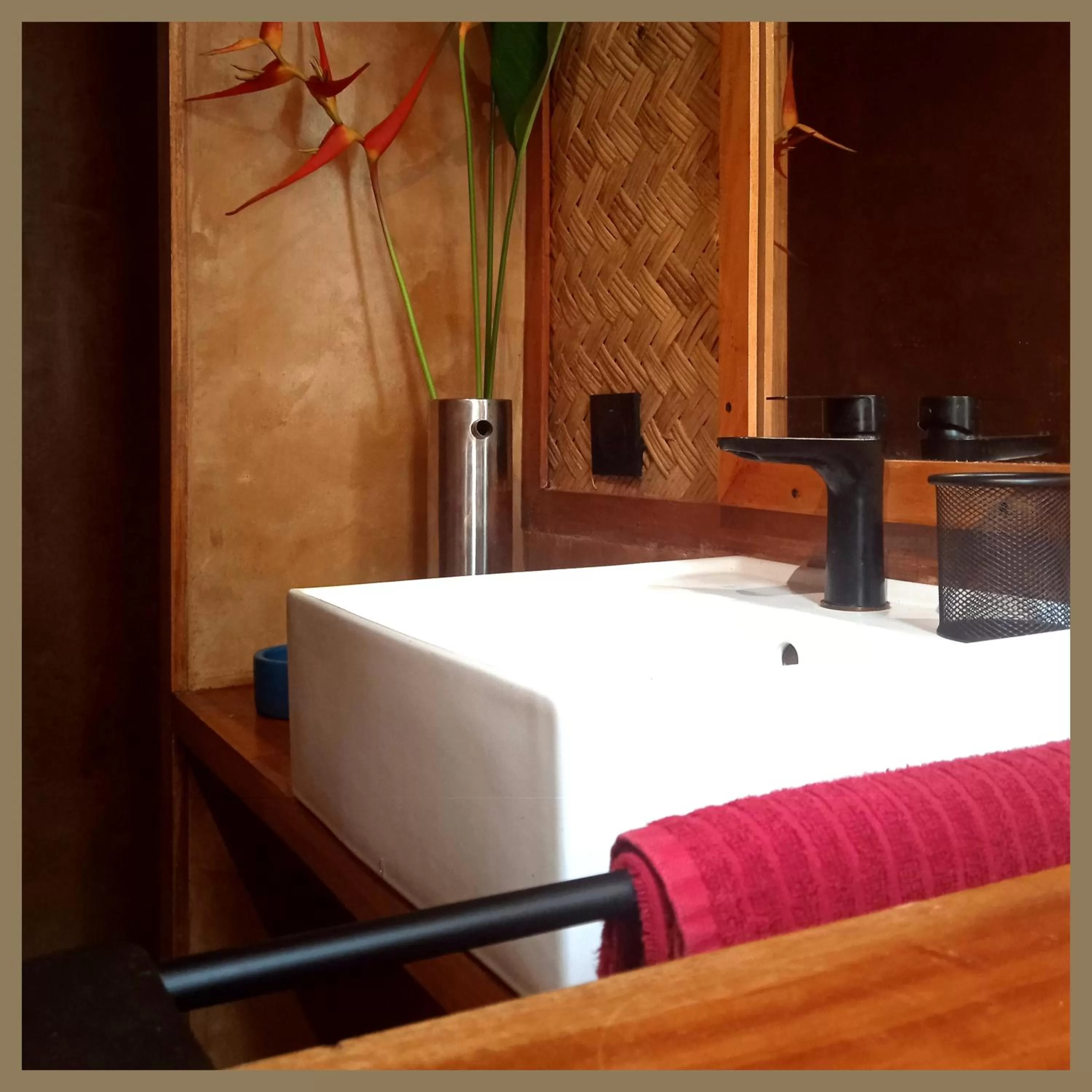 Bathroom, Bed in At Home