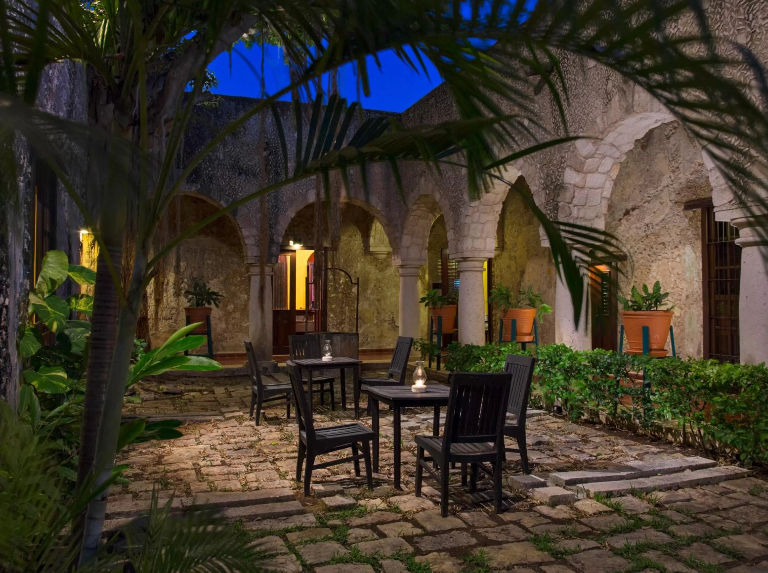 Patio in Hacienda Campeche