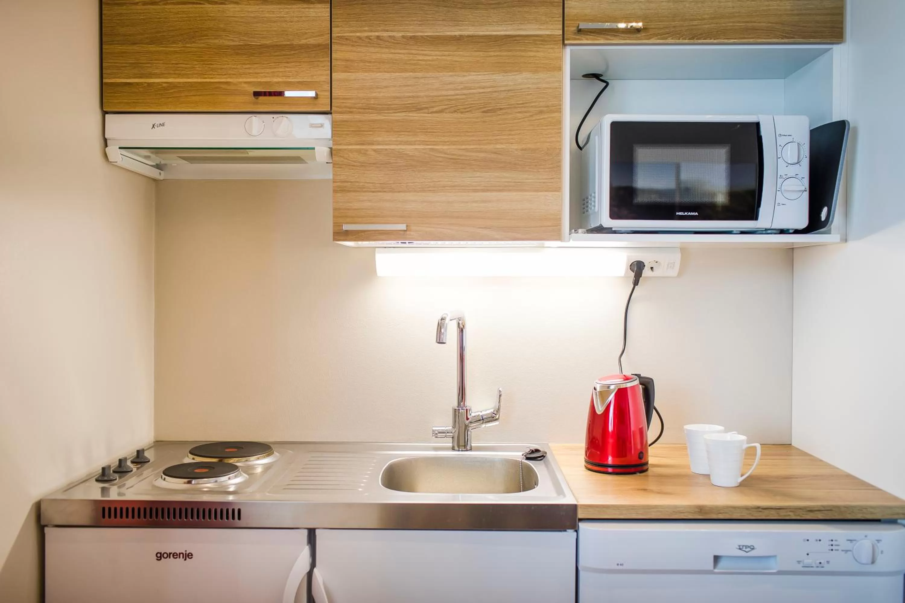 Kitchen or kitchenette in Santa Claus Holiday Village