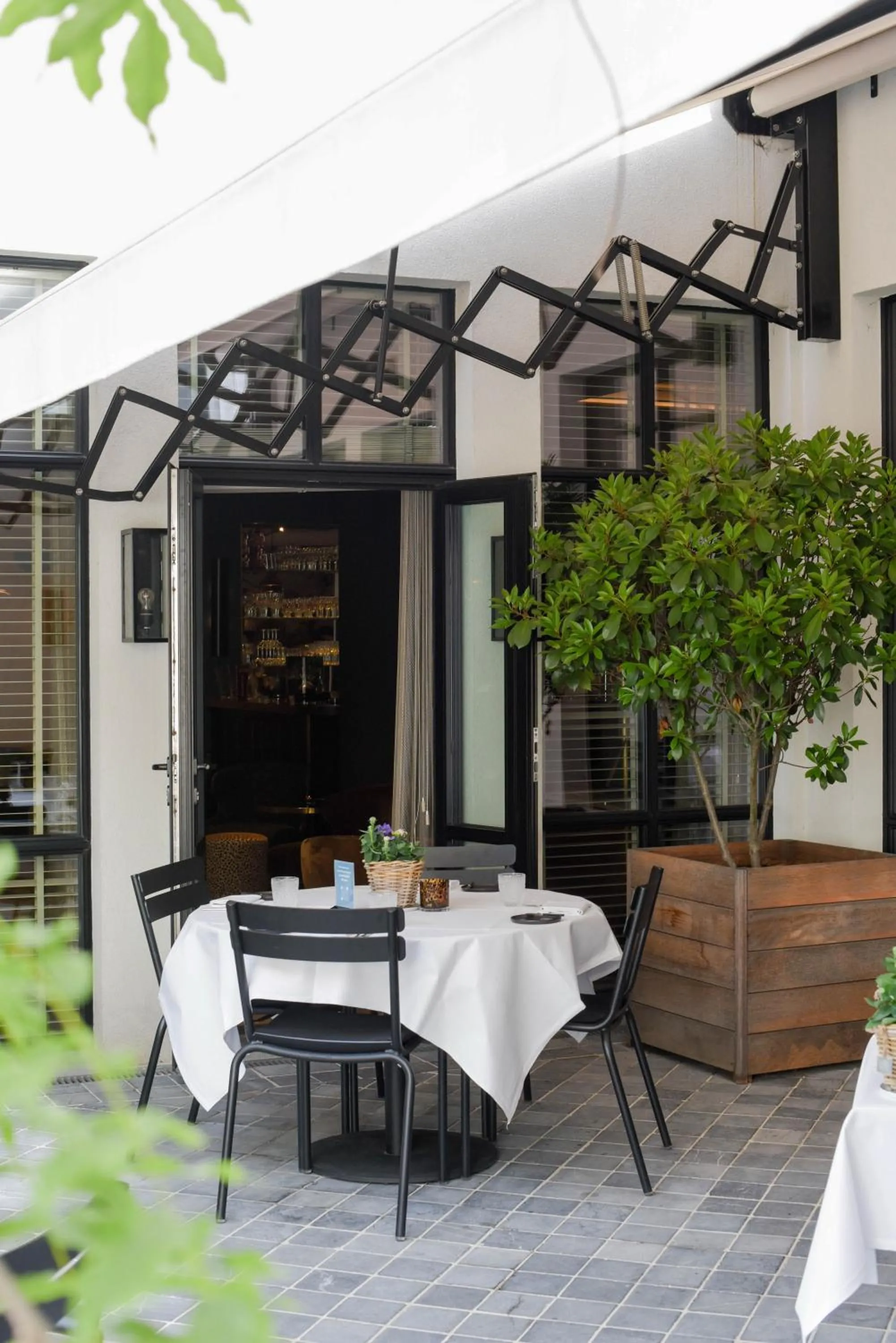 Patio in Hotel FRANQ