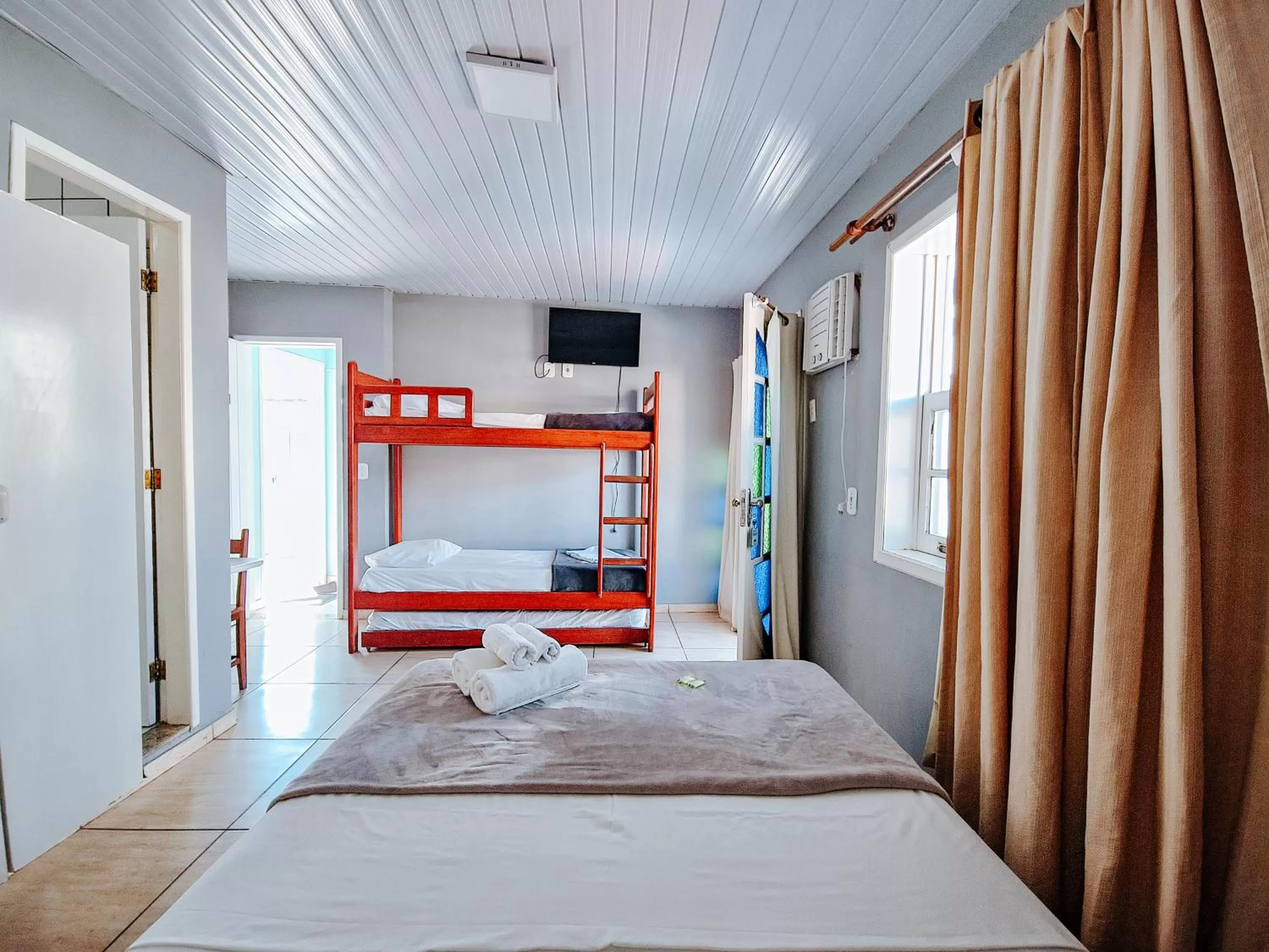 Bed in Suítes Água Marinha