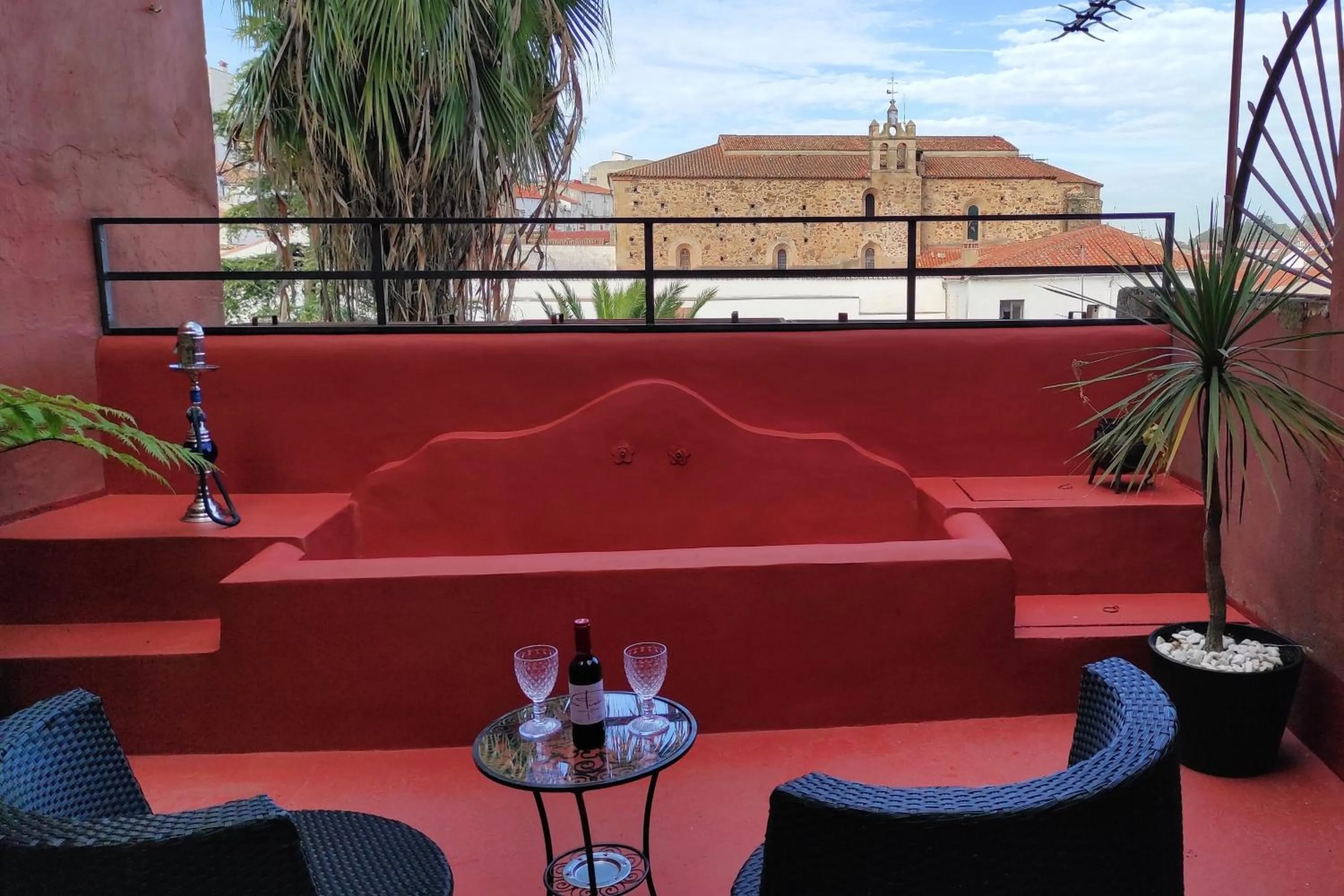 Balcony/Terrace in Hotel la Boheme