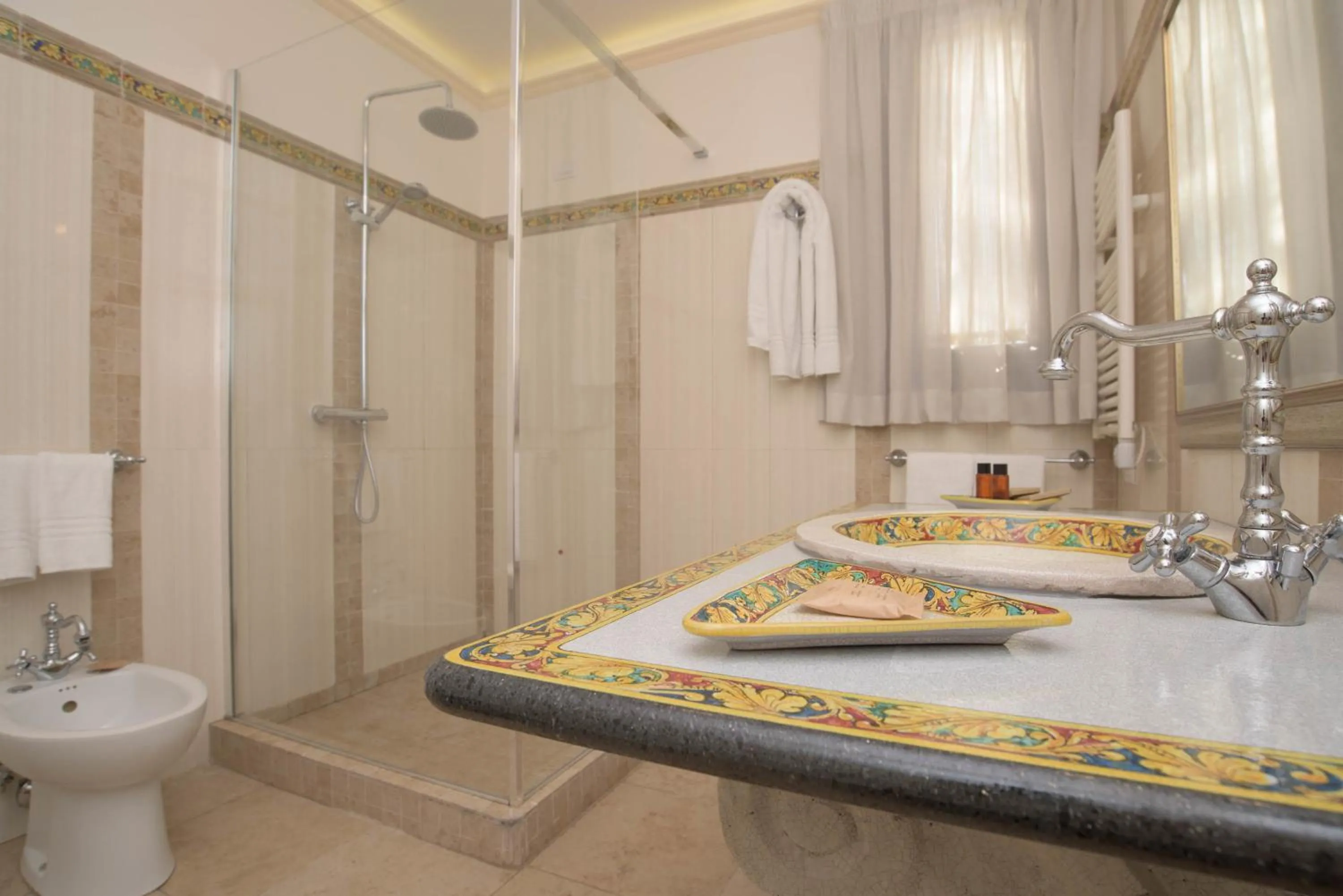 Bathroom in Castello di San Marco Charming Hotel & SPA