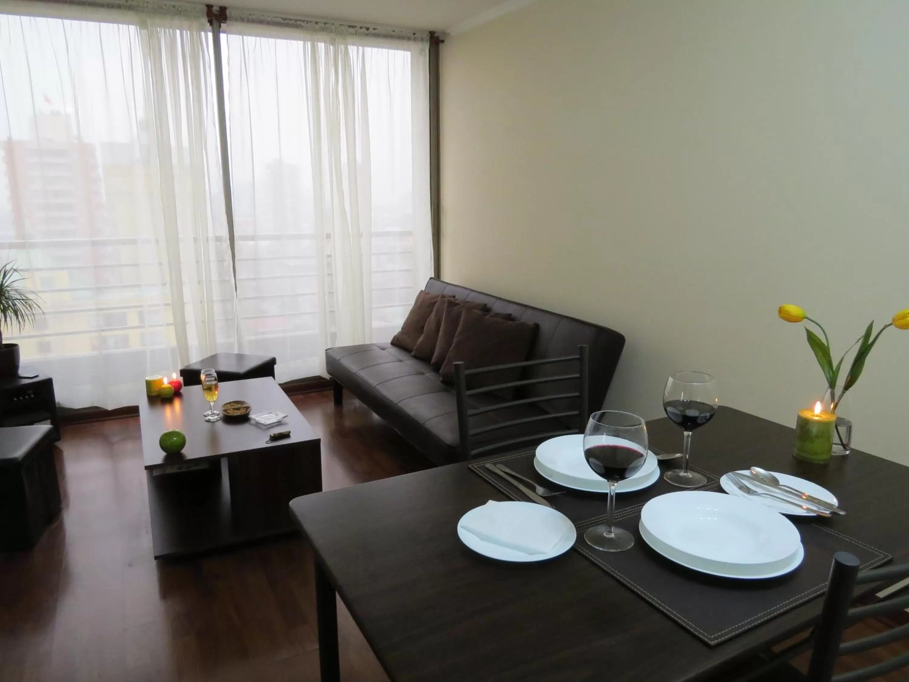 Food and drinks in Personal Aparts Bellas Artes