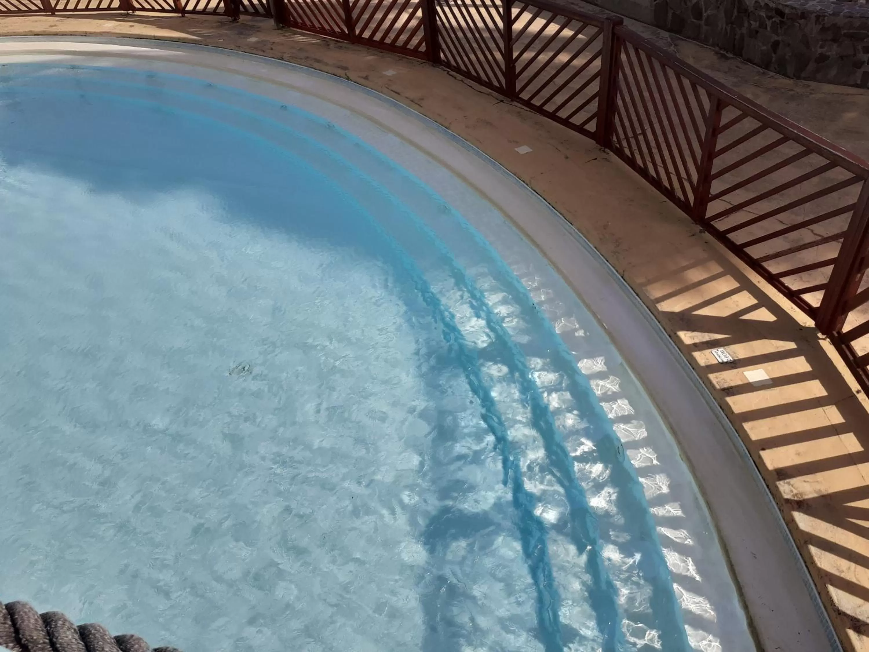 Pool view in Le Studio les Tropiques au Village MANGANAO