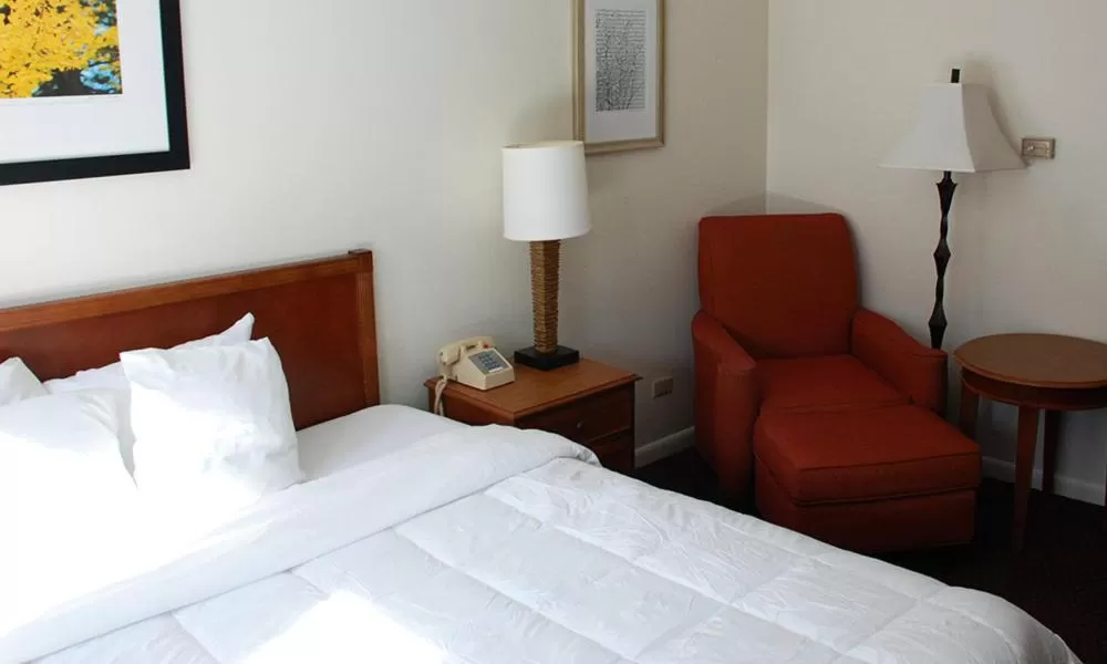 Bed in Monarch Mountain Lodge