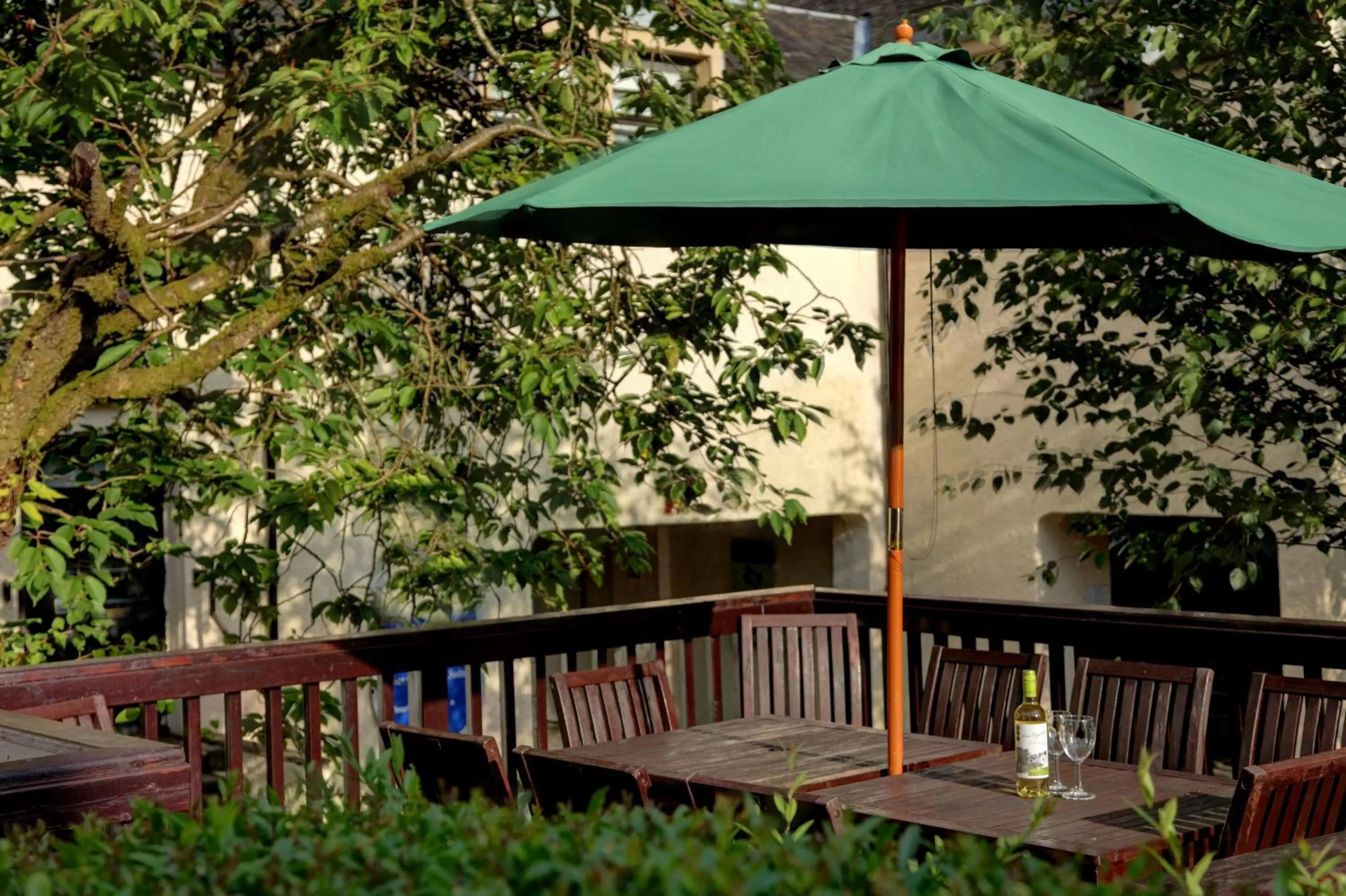 Patio in The Winnock Hotel