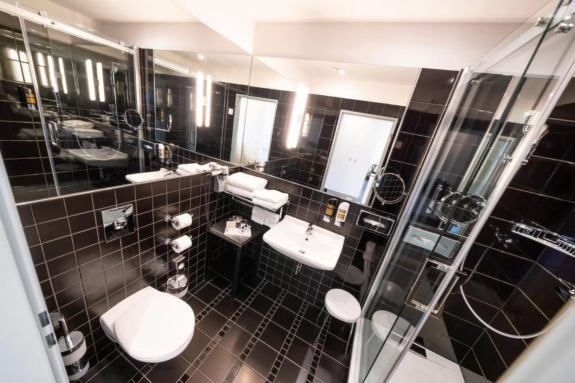 Bathroom in Grandium Hotel Prague