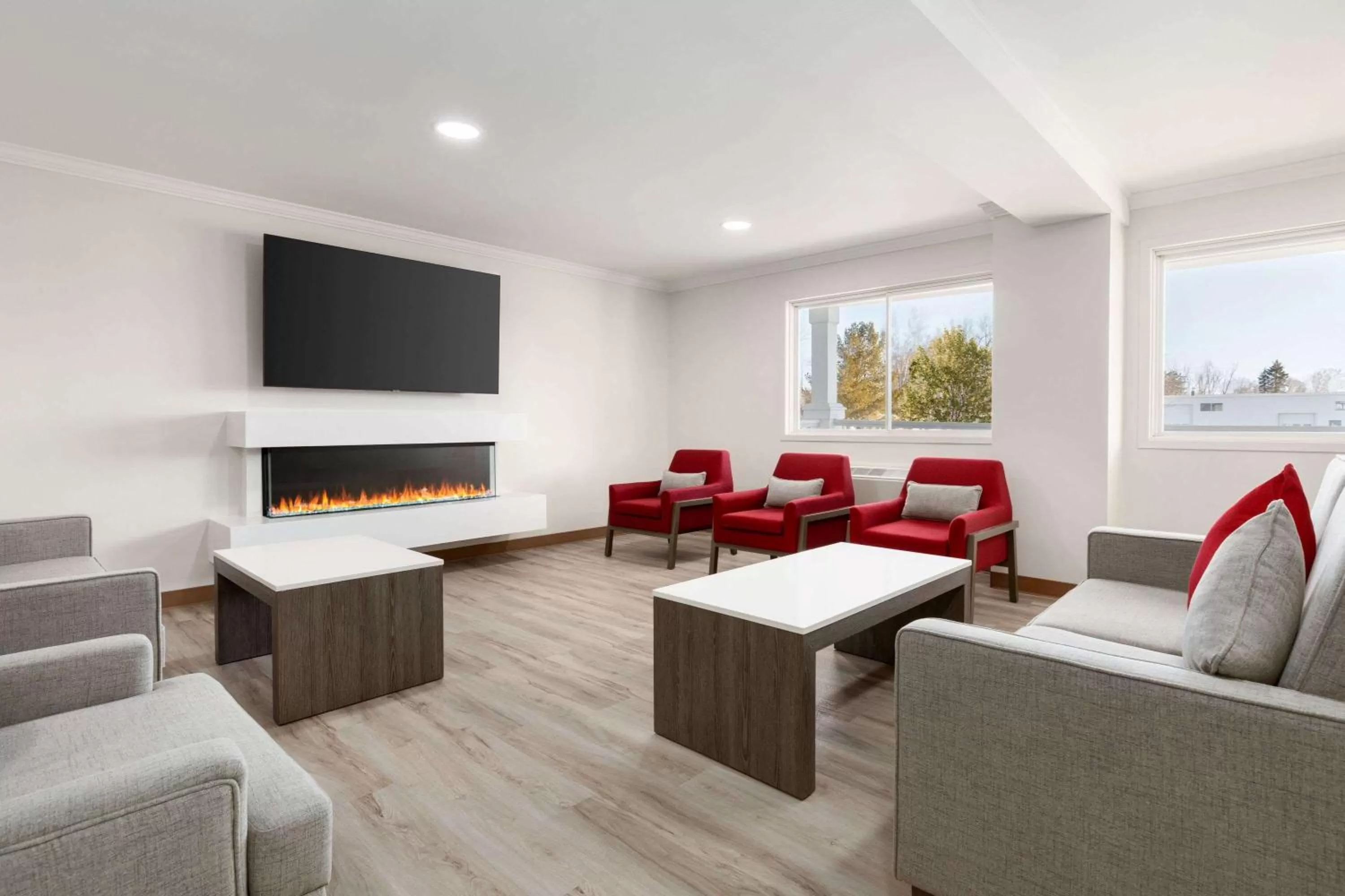 Lobby or reception in Ramada by Wyndham Miramichi New Brunswick