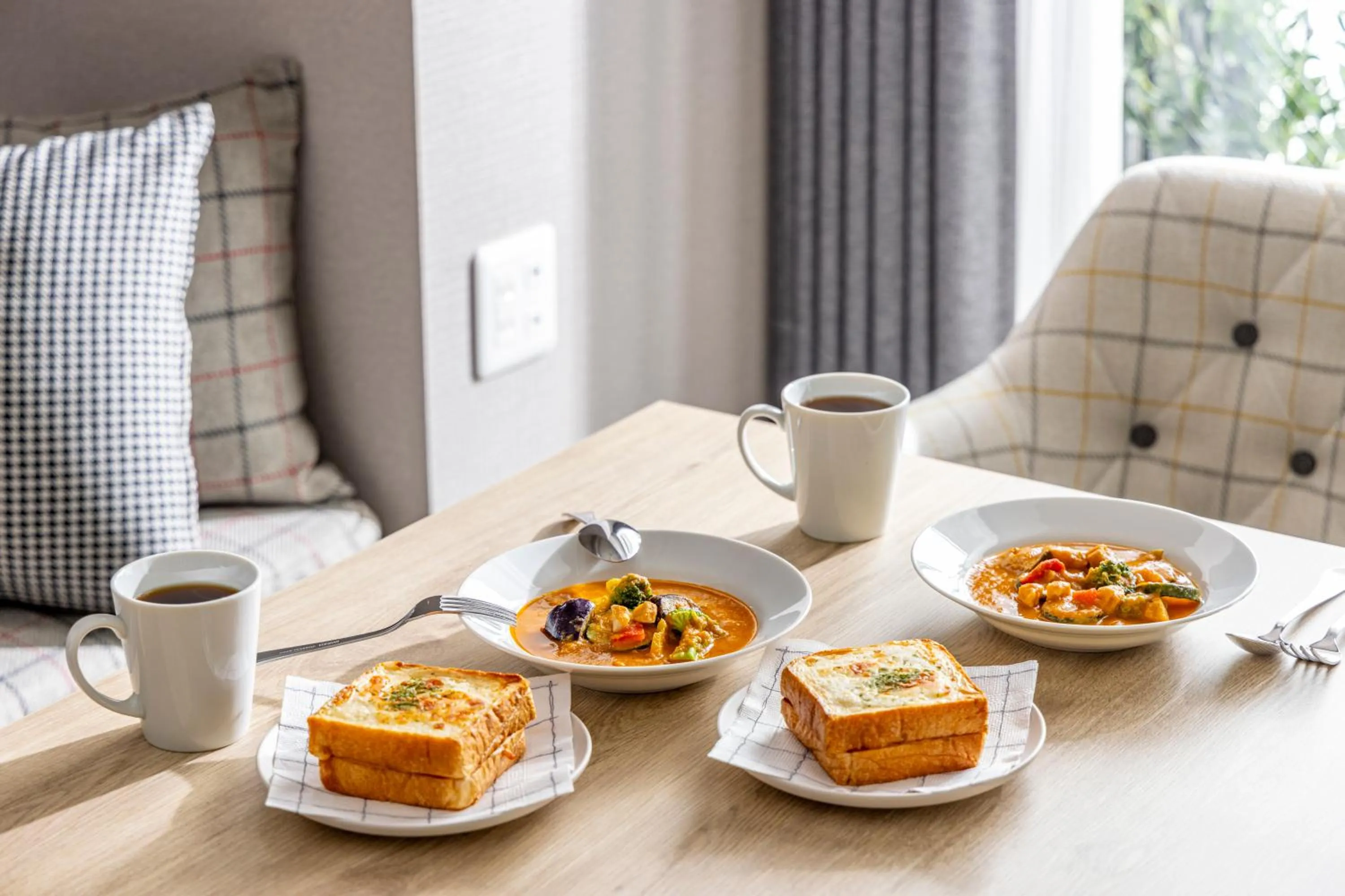 Meals in Tokyu Stay Shibuya