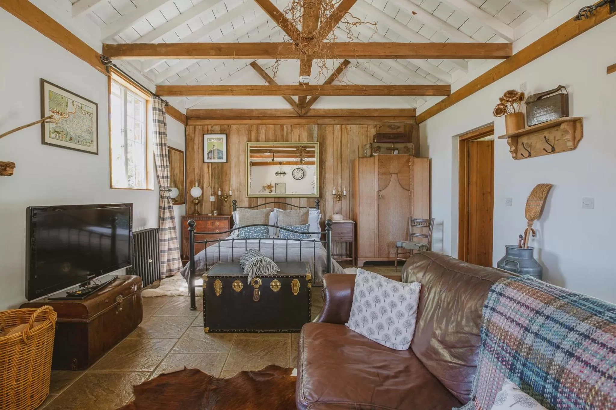 Bed, Seating Area in Outbuildings Dorset