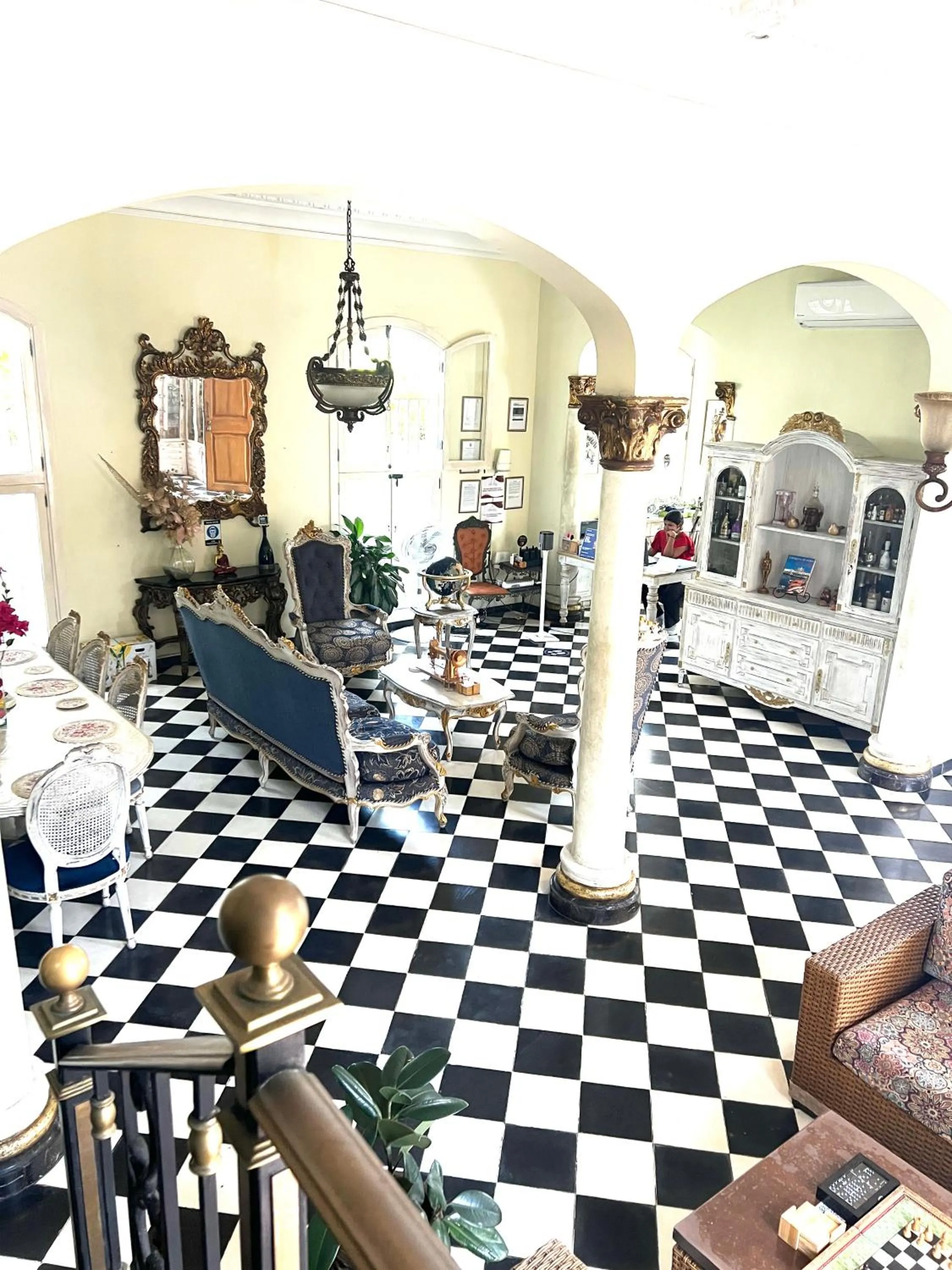 Living room in Hotel Boutique Castillo Ines Maria