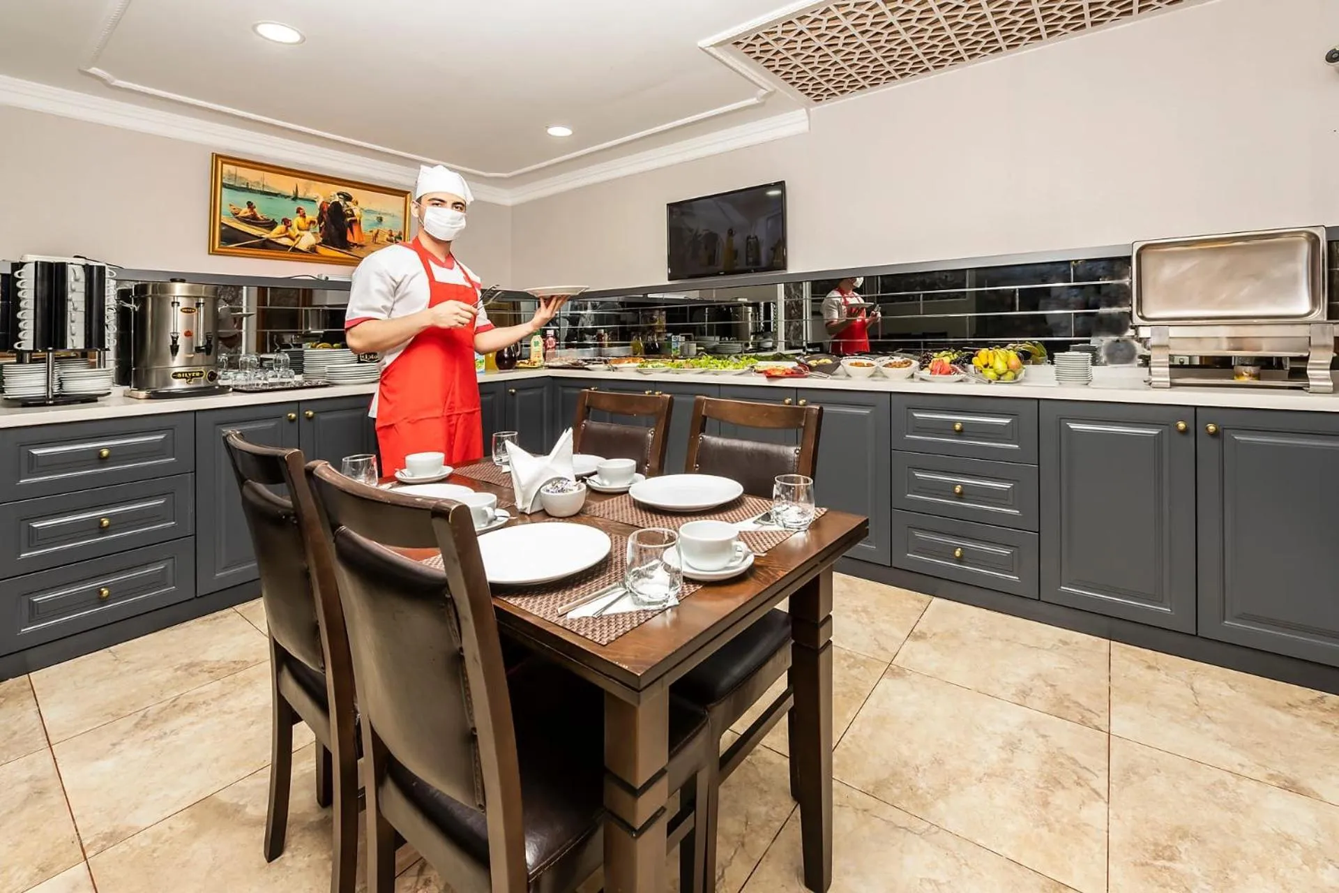 Restaurant/places to eat in Kadirga Antik Hotel - Sultanahmet