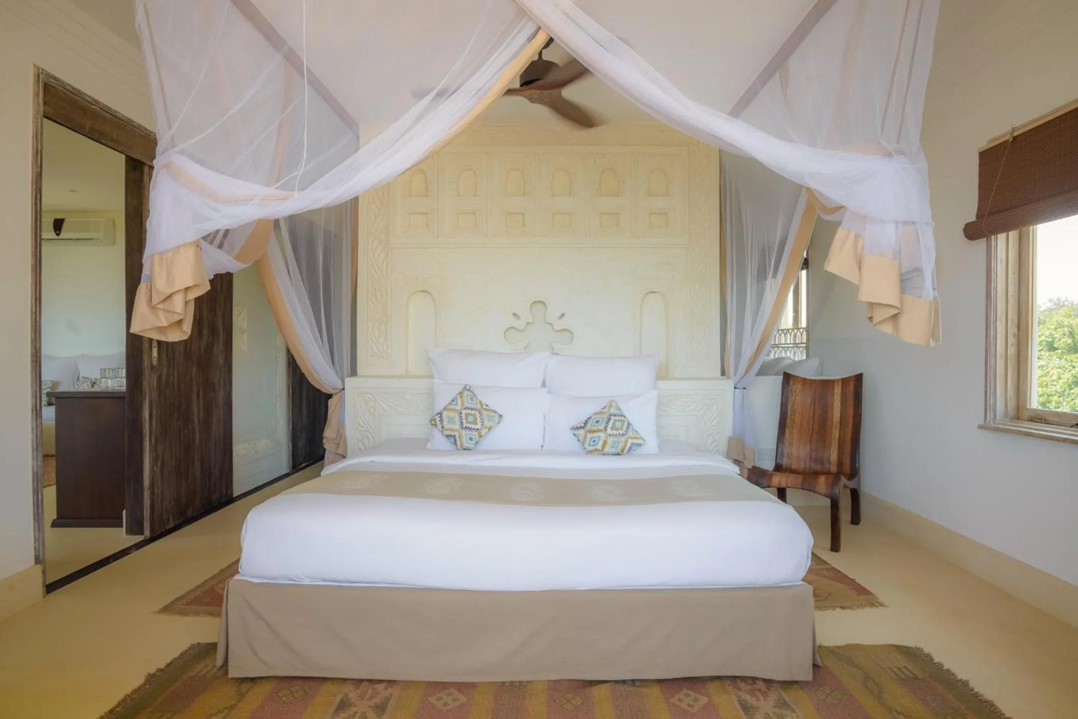 Bed in Swahili Beach
