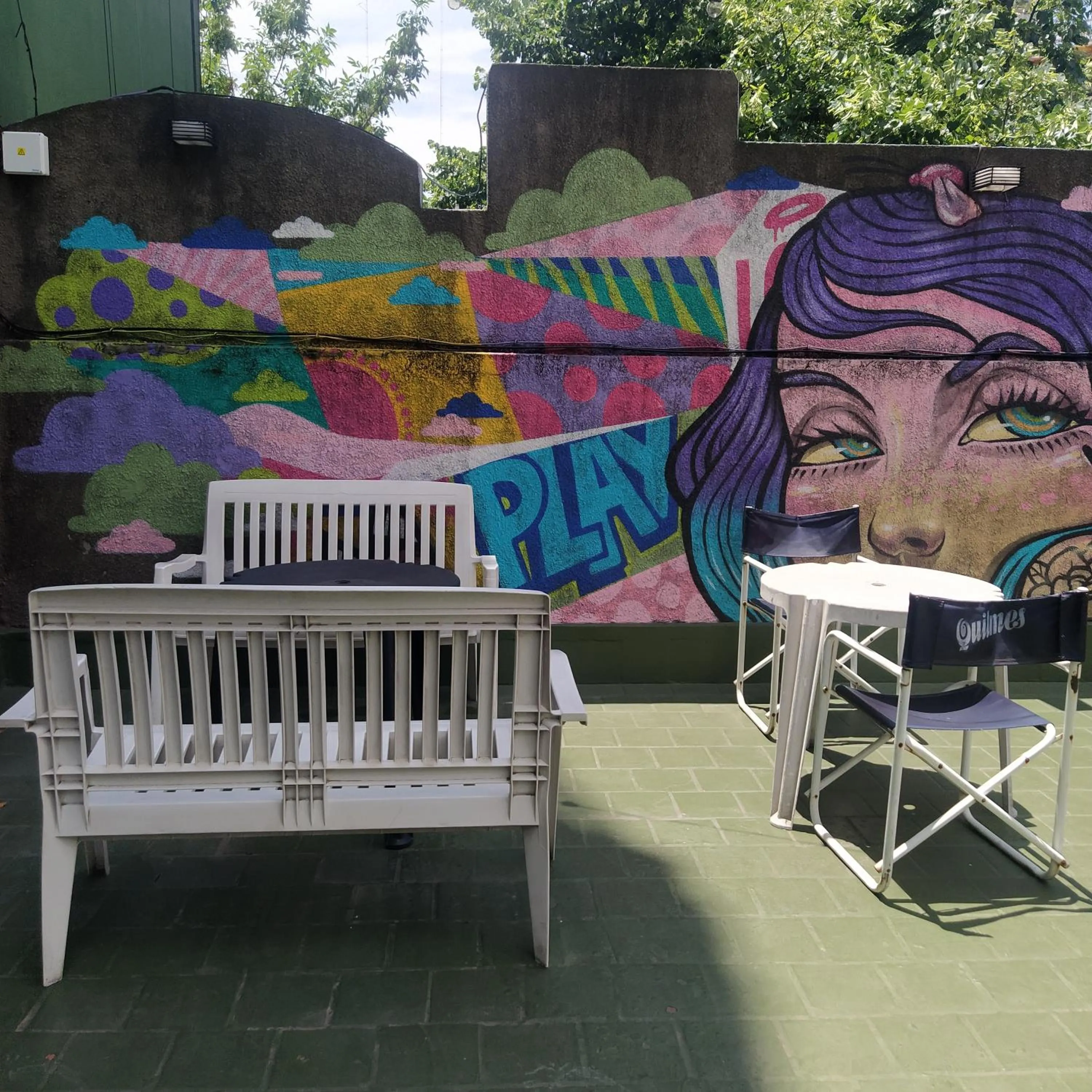 Balcony/Terrace in Play Hostel Arcos