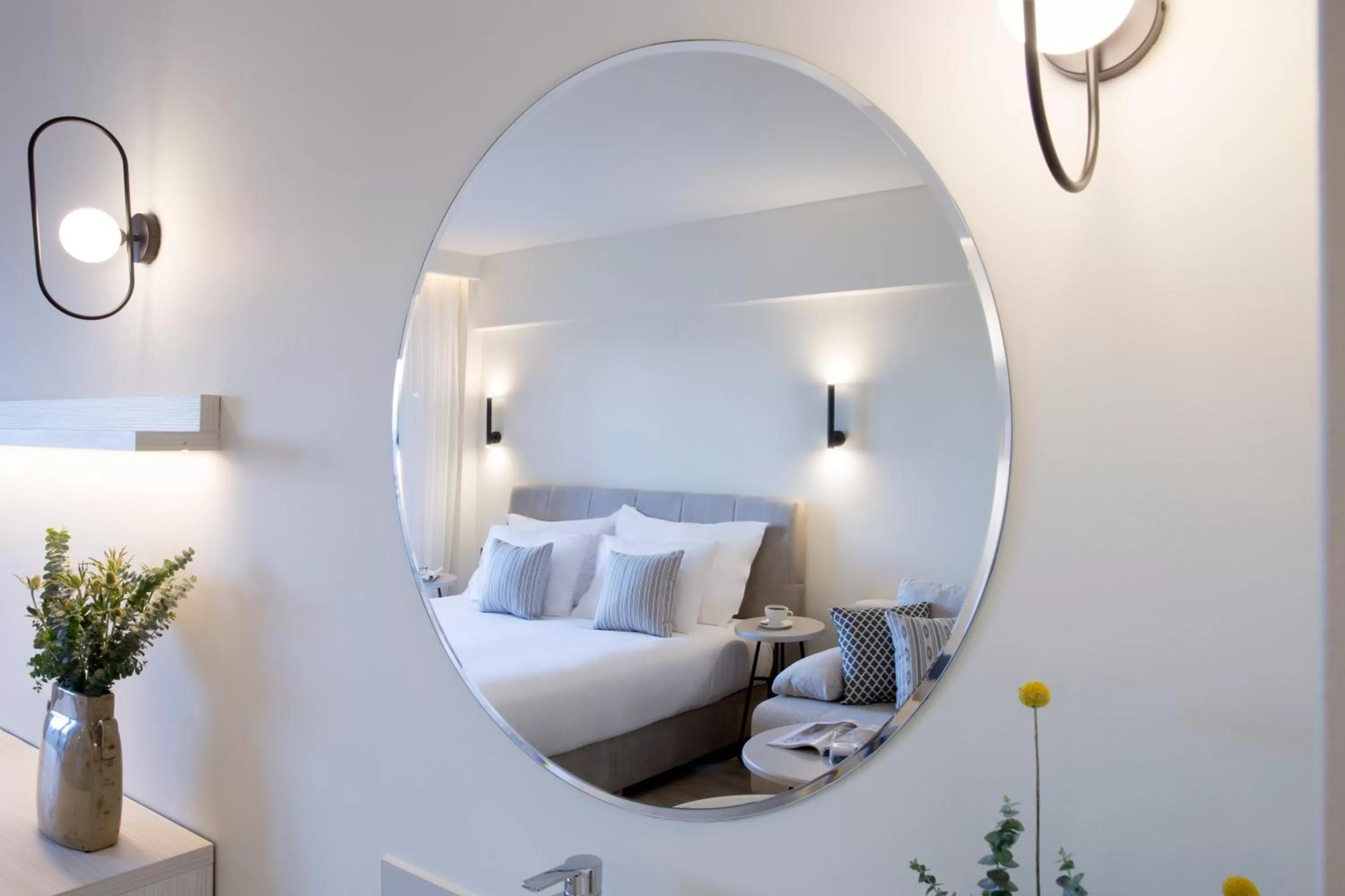 Open Air Bath, Bed in KoSea Boutique Hotel