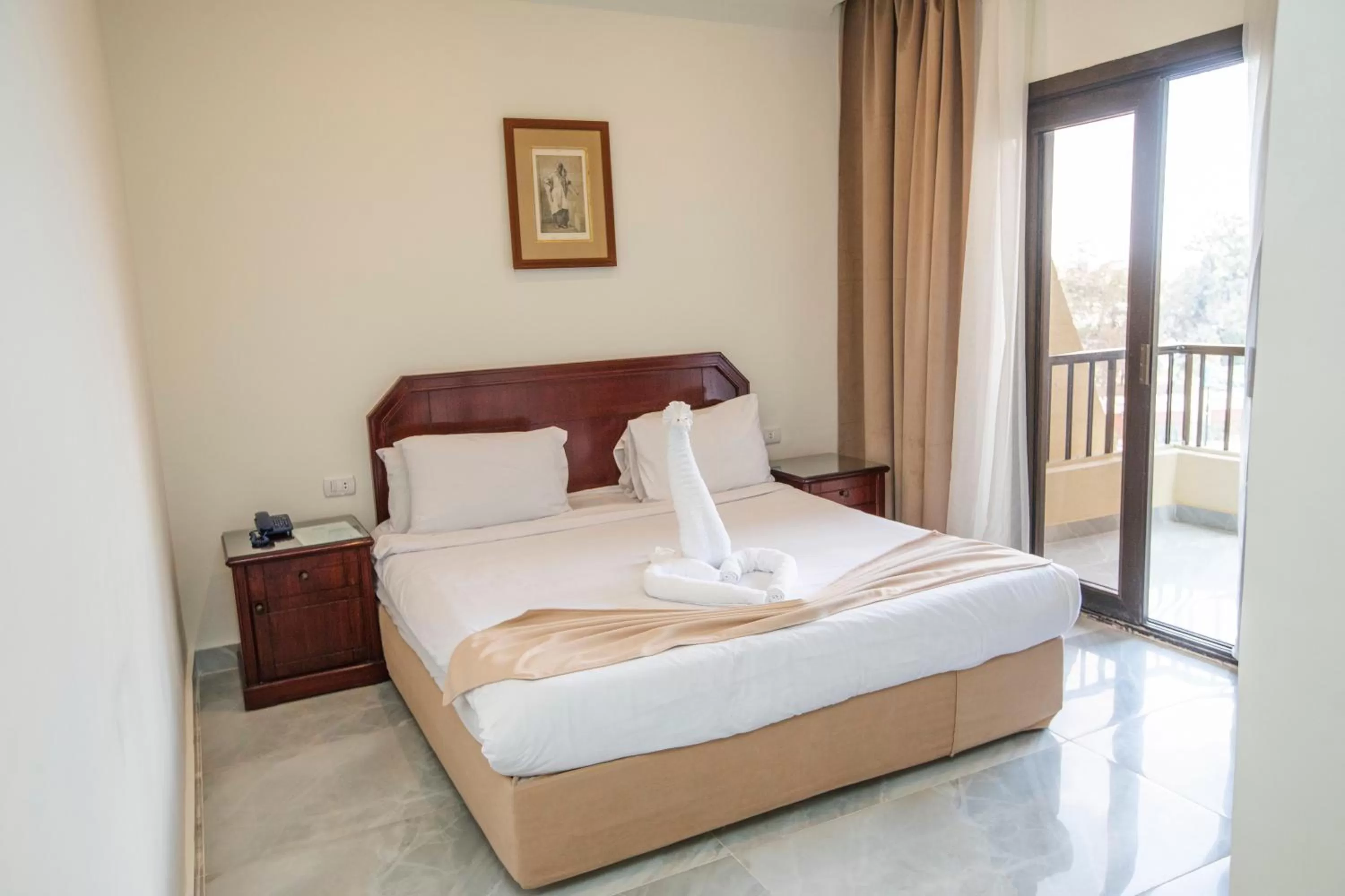 Bed in AIFU Hotel El Montazah Alexandria