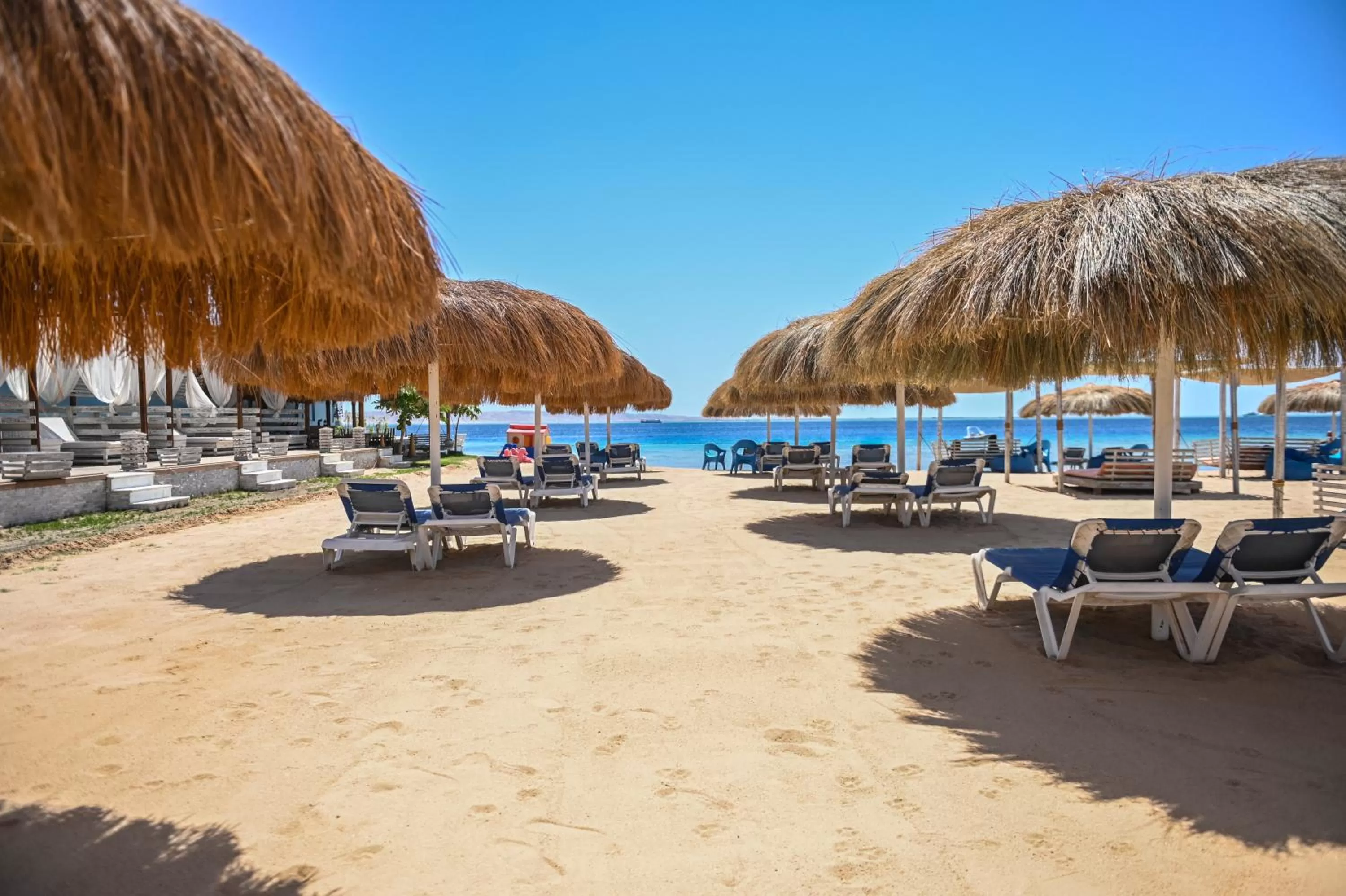 Beach in The Bay Hotel Hurghada Marina