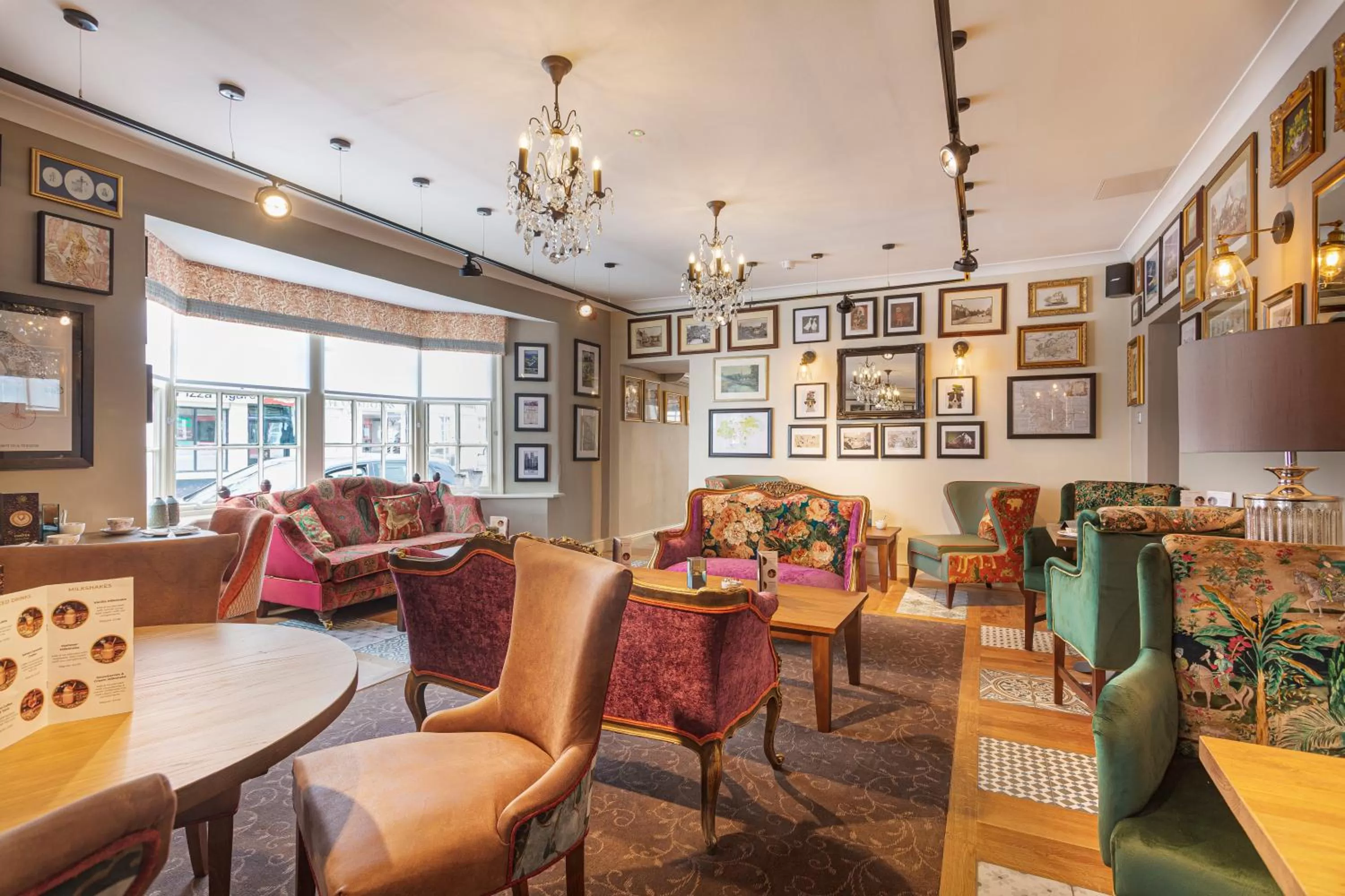 Lounge or bar in The Crown Hotel, Boroughbridge, North Yorkshire - The Coaching Inn Group
