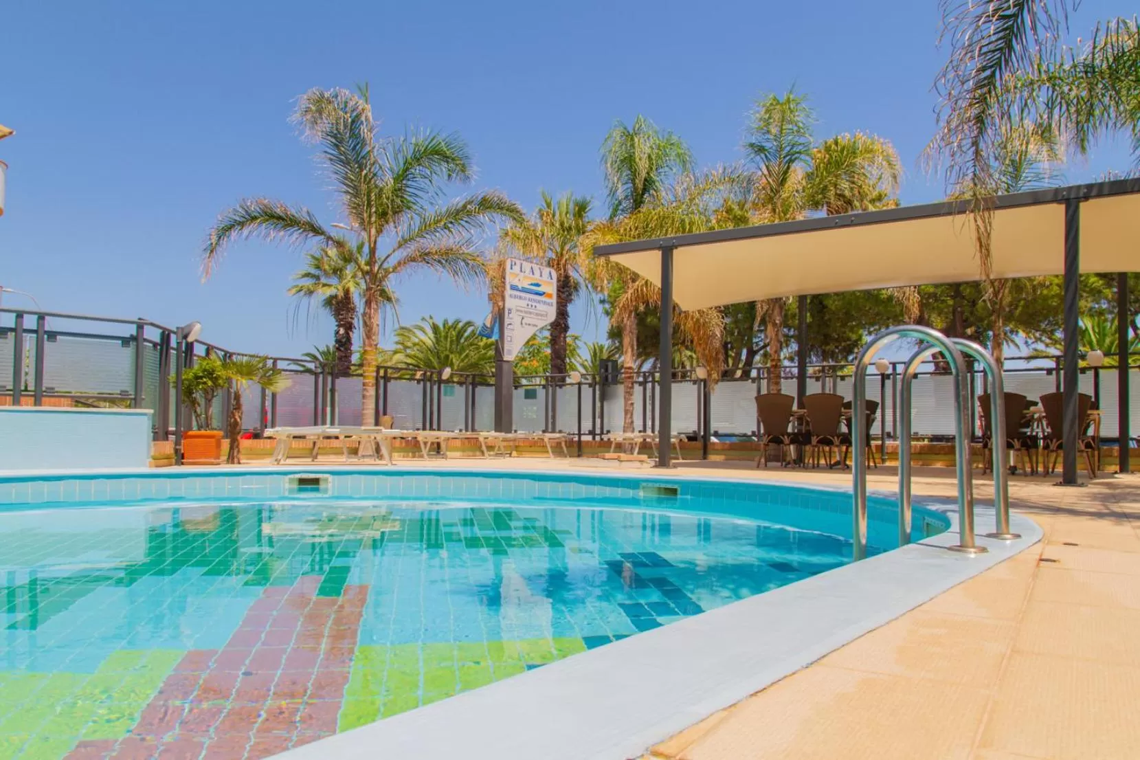 Pool view in Residence Playa