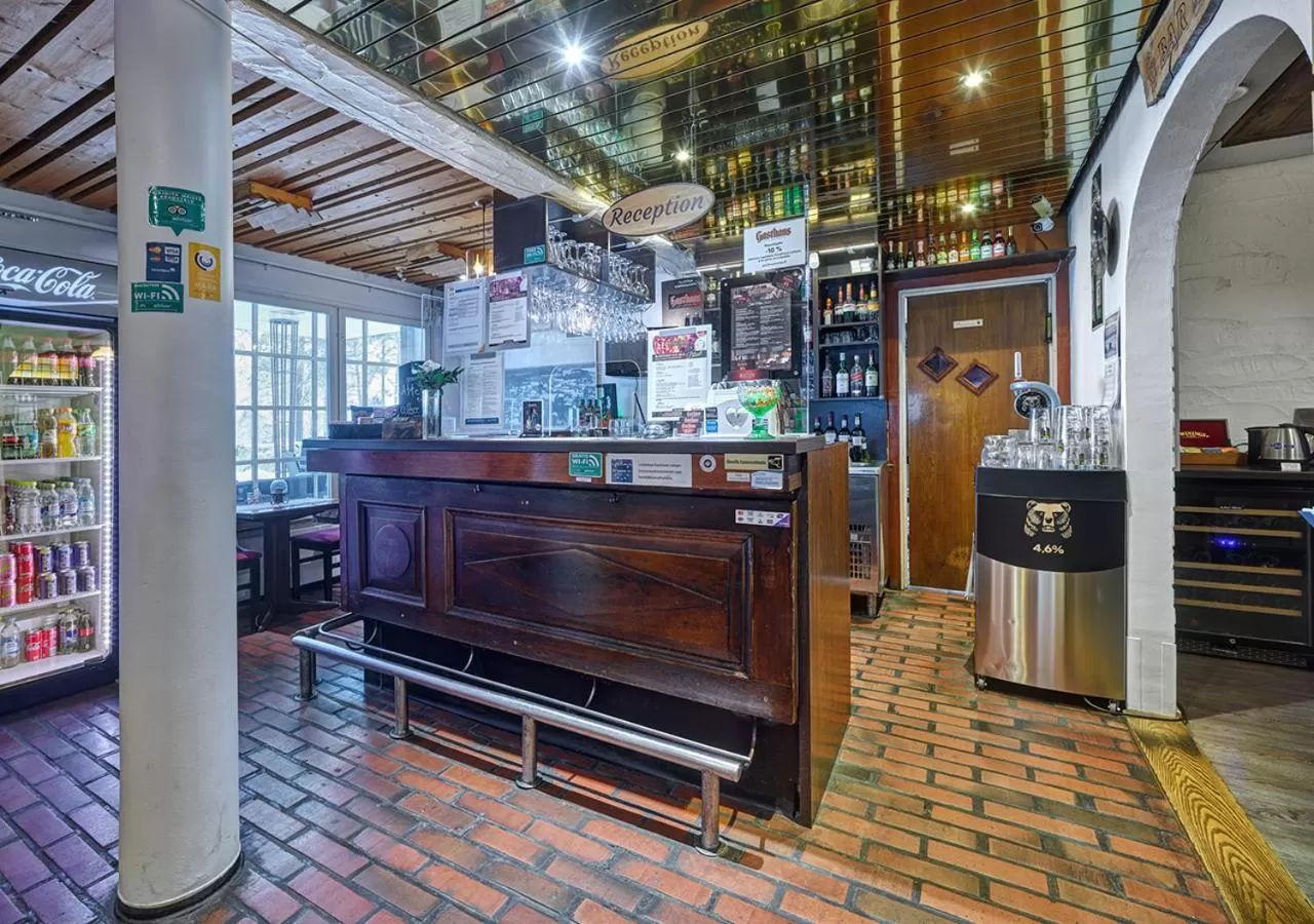 Lobby or reception in Hotelli-Ravintola Gasthaus Lohja