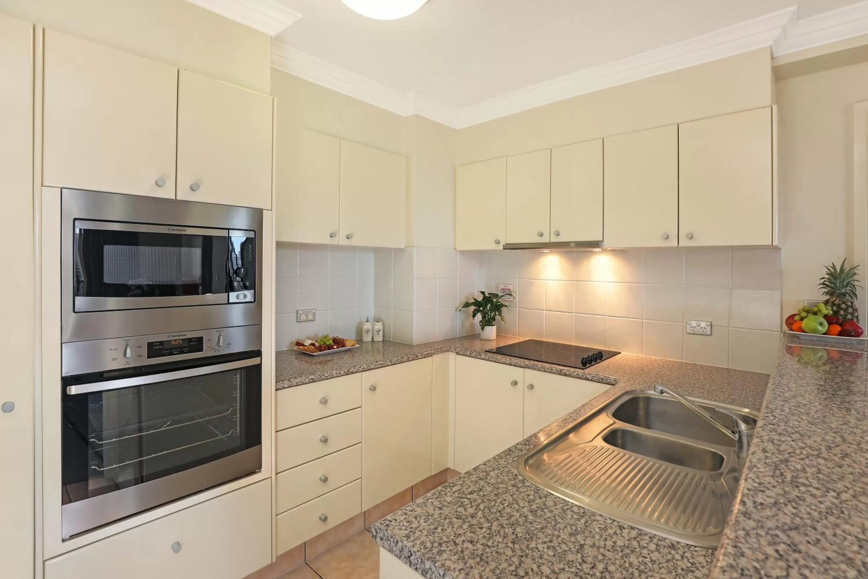 Kitchen or kitchenette in Marrakesh Apartments
