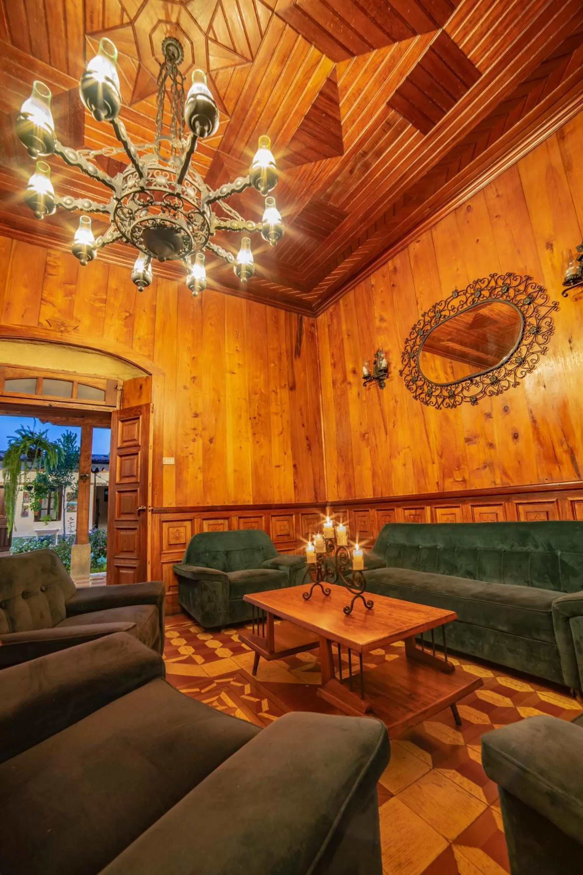 Seating Area in Hotel Palacio Chico 1948