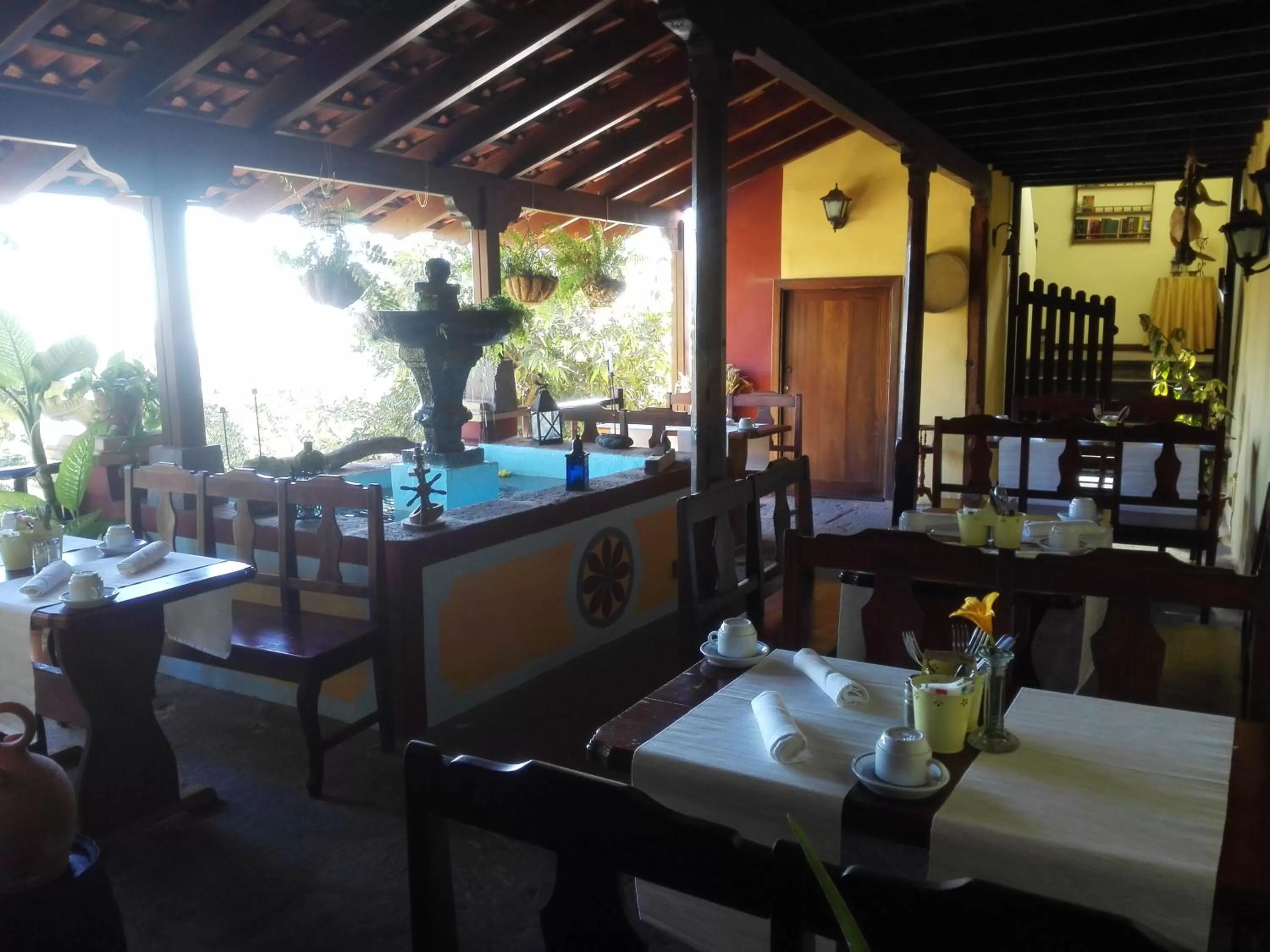 Balcony/Terrace in Hotel Rural La Raya 1866