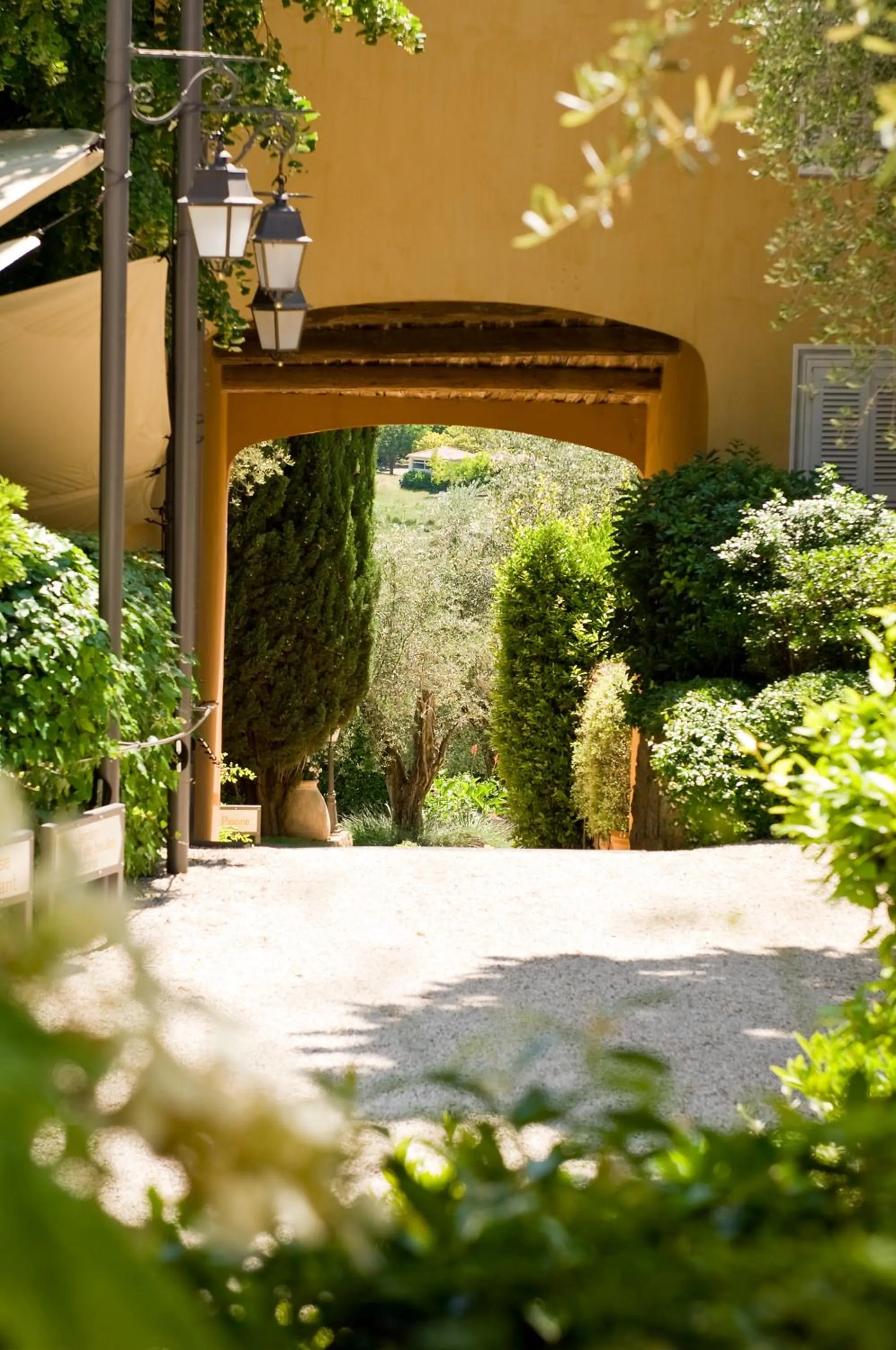 Area and facilities in Bastide Saint Antoine - Relais & Châteaux