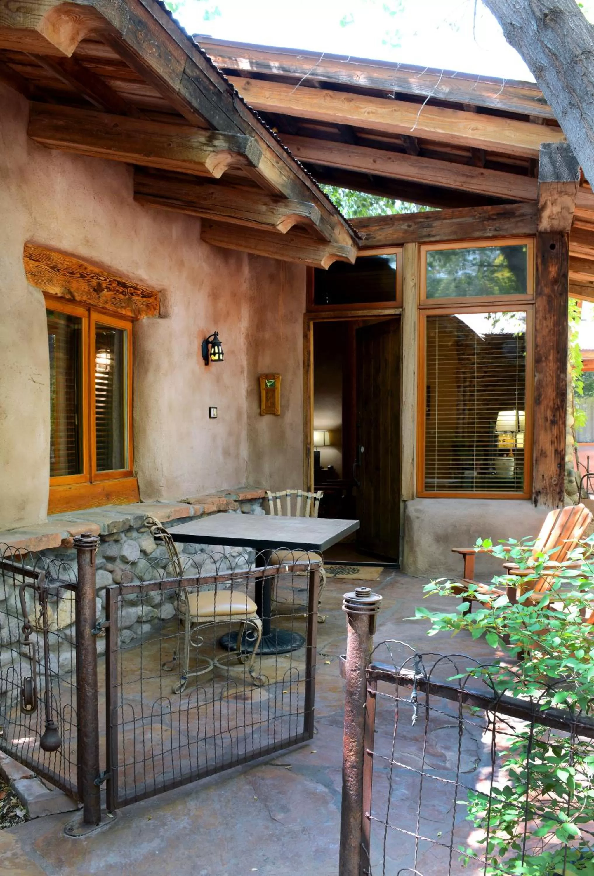 Patio in El Portal Sedona Hotel