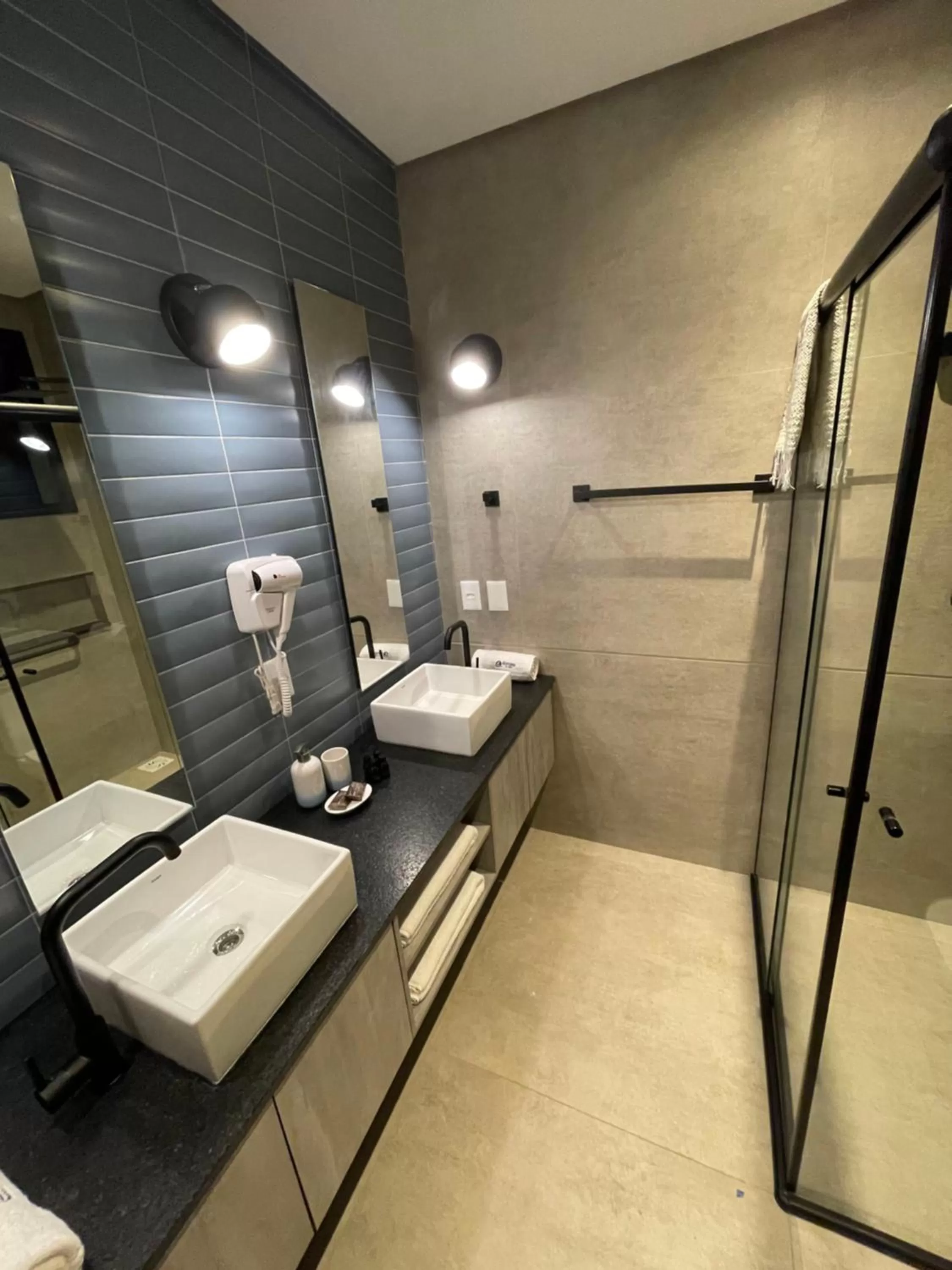 Bathroom in Hospedaria da Lagoa