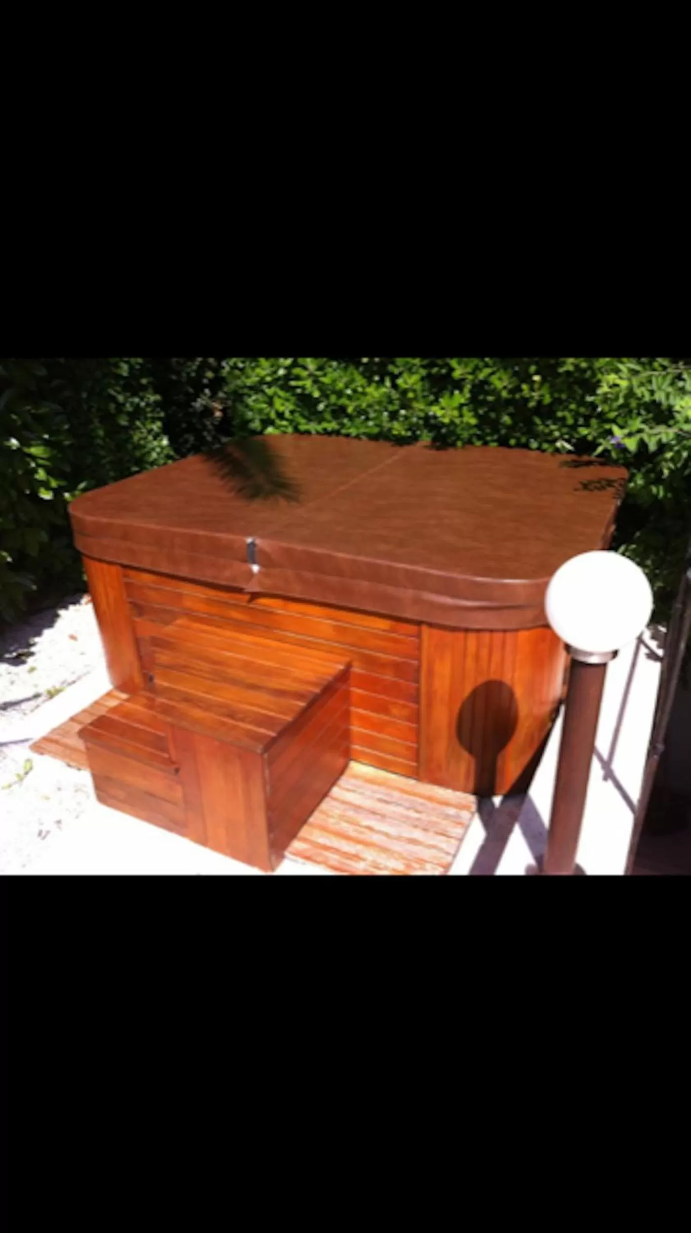 Garden in villa santa rita