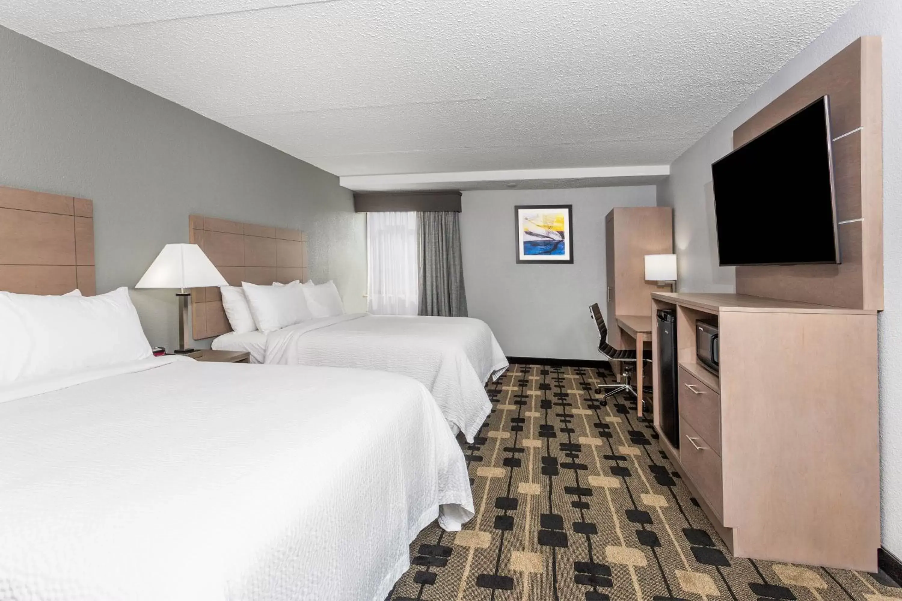 Queen Room with Two Queen Beds - Non-Smoking in Sleep Inn Terre Haute University Area Queen Room with Two Queen Beds - Non-Smoking in Sleep Inn Terre Haute University Area