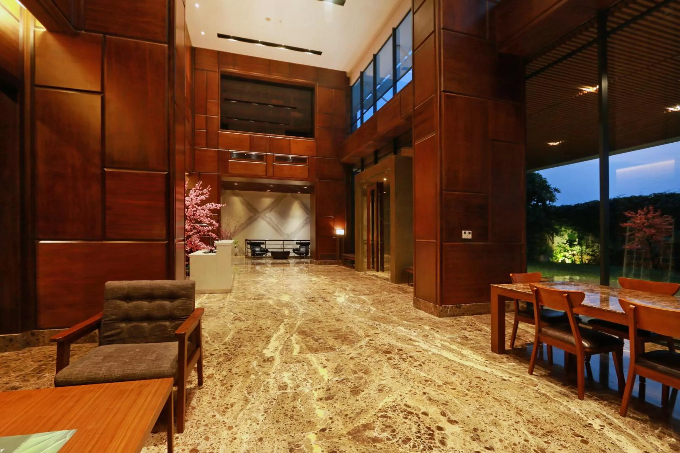 Decorative detail in Veranda Serviced Residence Puri