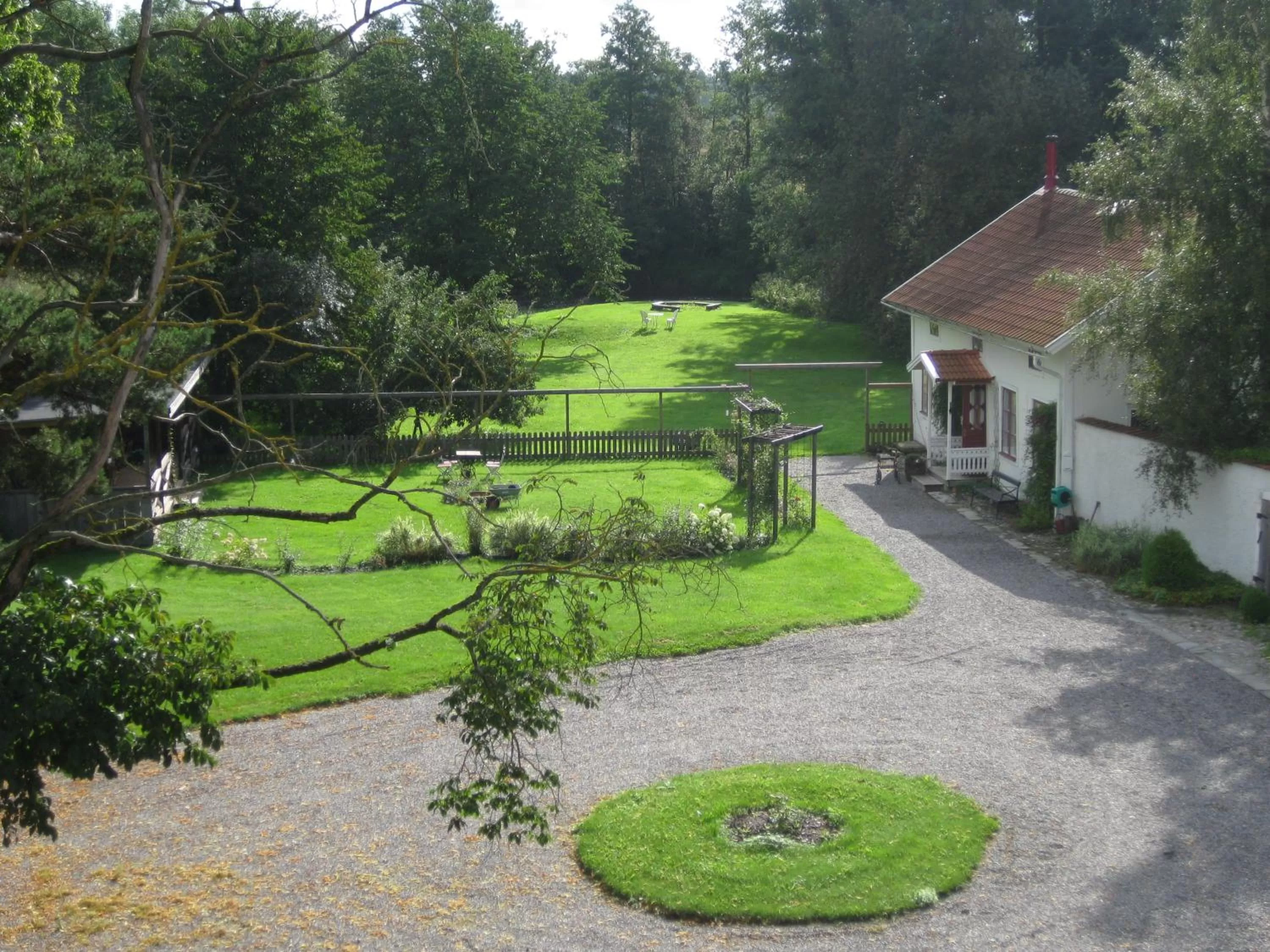 Garden in Bäcks Bed & Breakfast