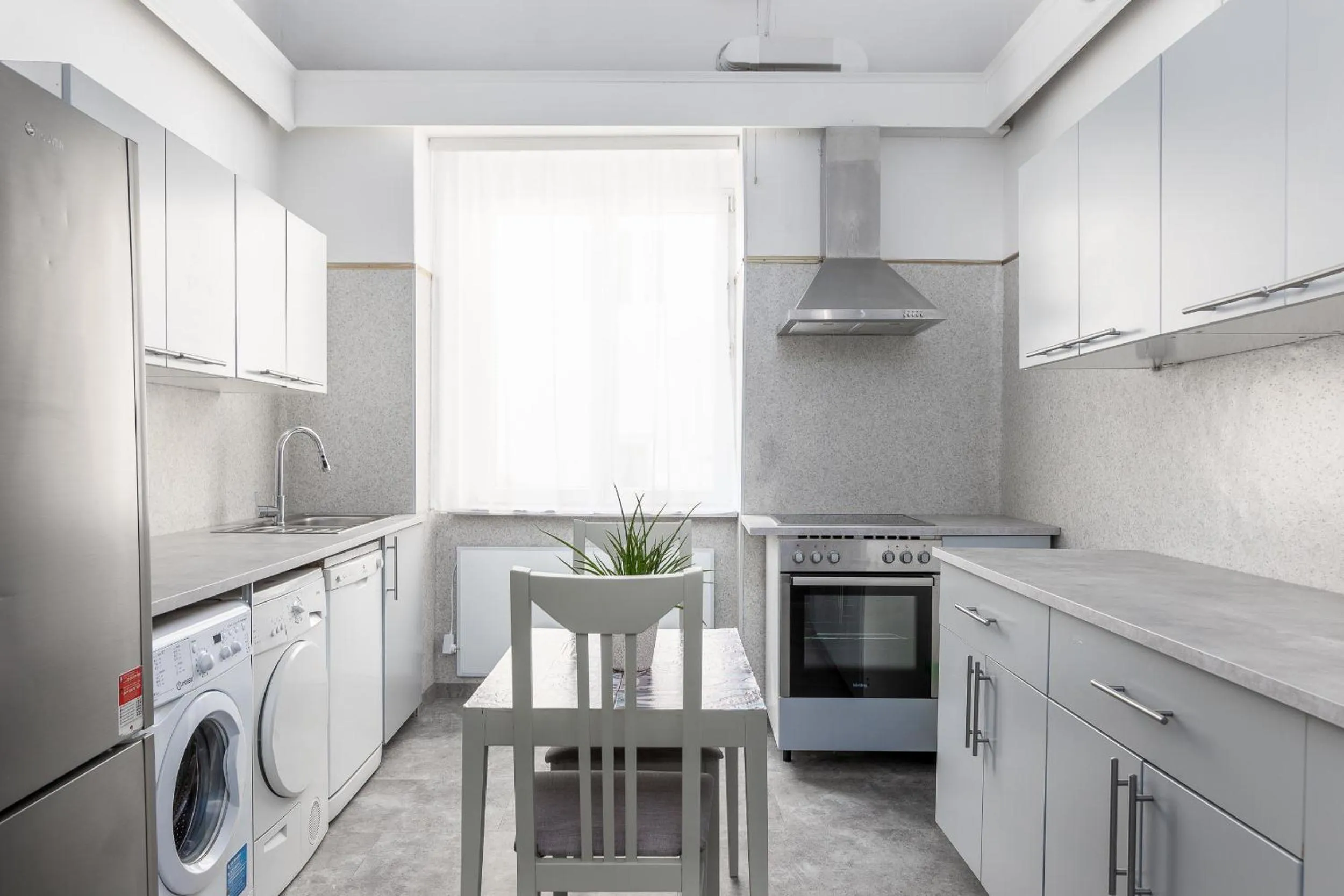 Communal kitchen in Hotel Zentral