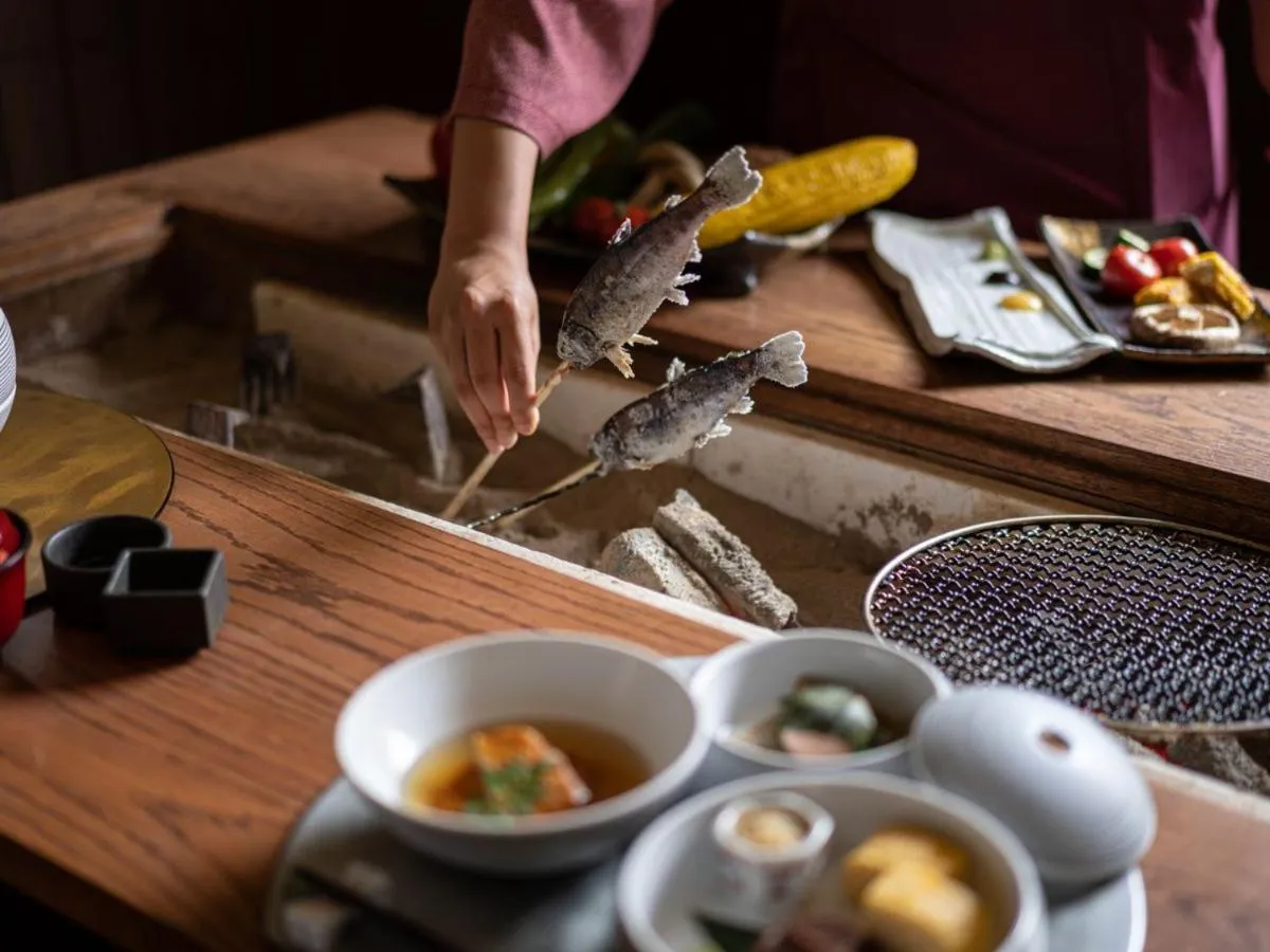 Breakfast in Nazuna Kyoto Nijo-jo
