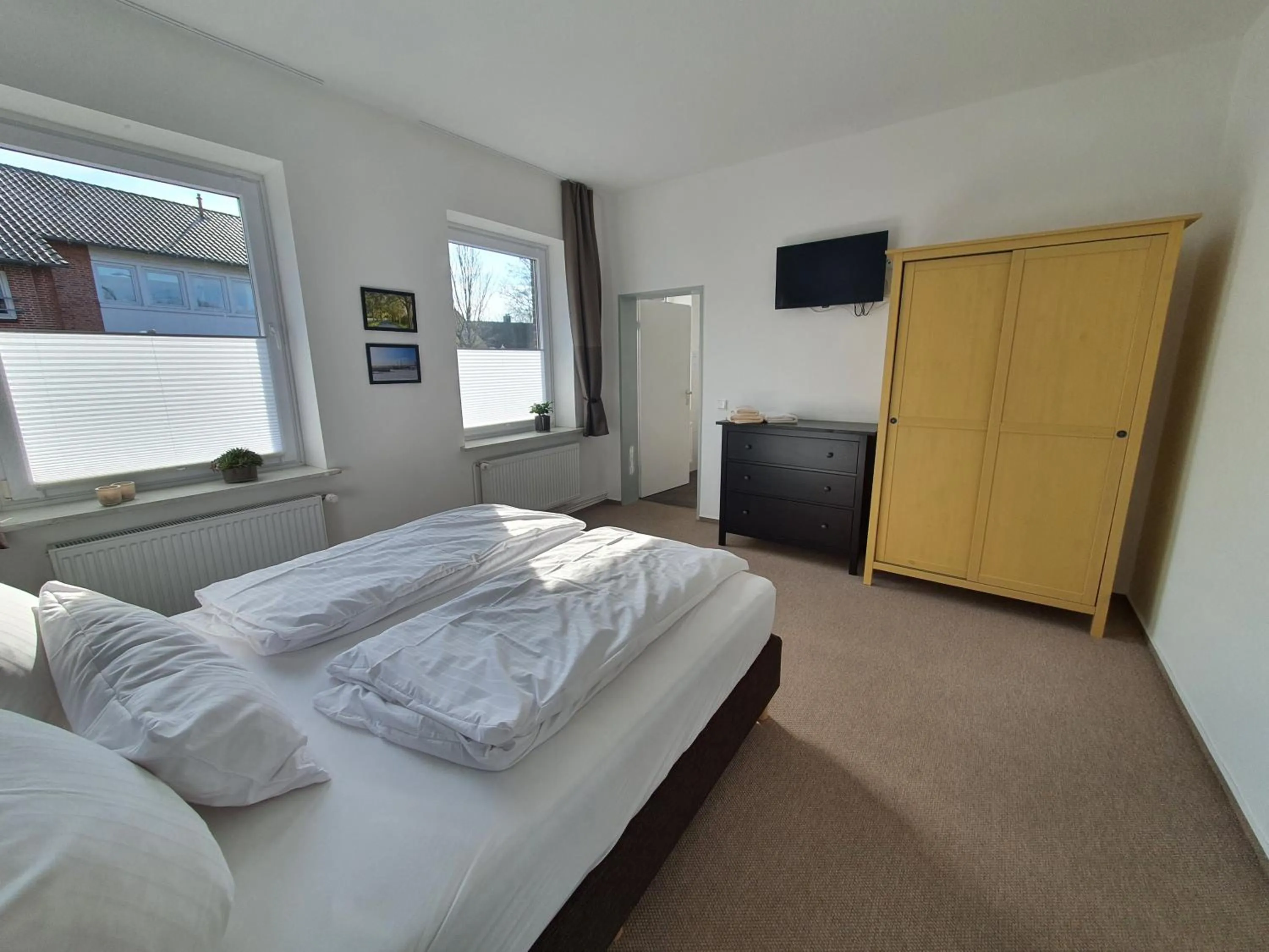 Bedroom, Bed in Gästehaus bed & kitchen