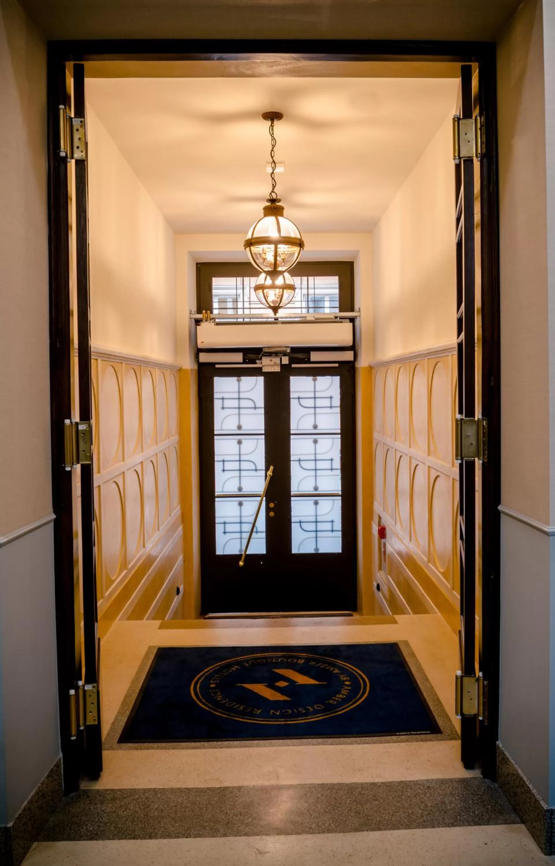 Facade/entrance in Amber Design Residence