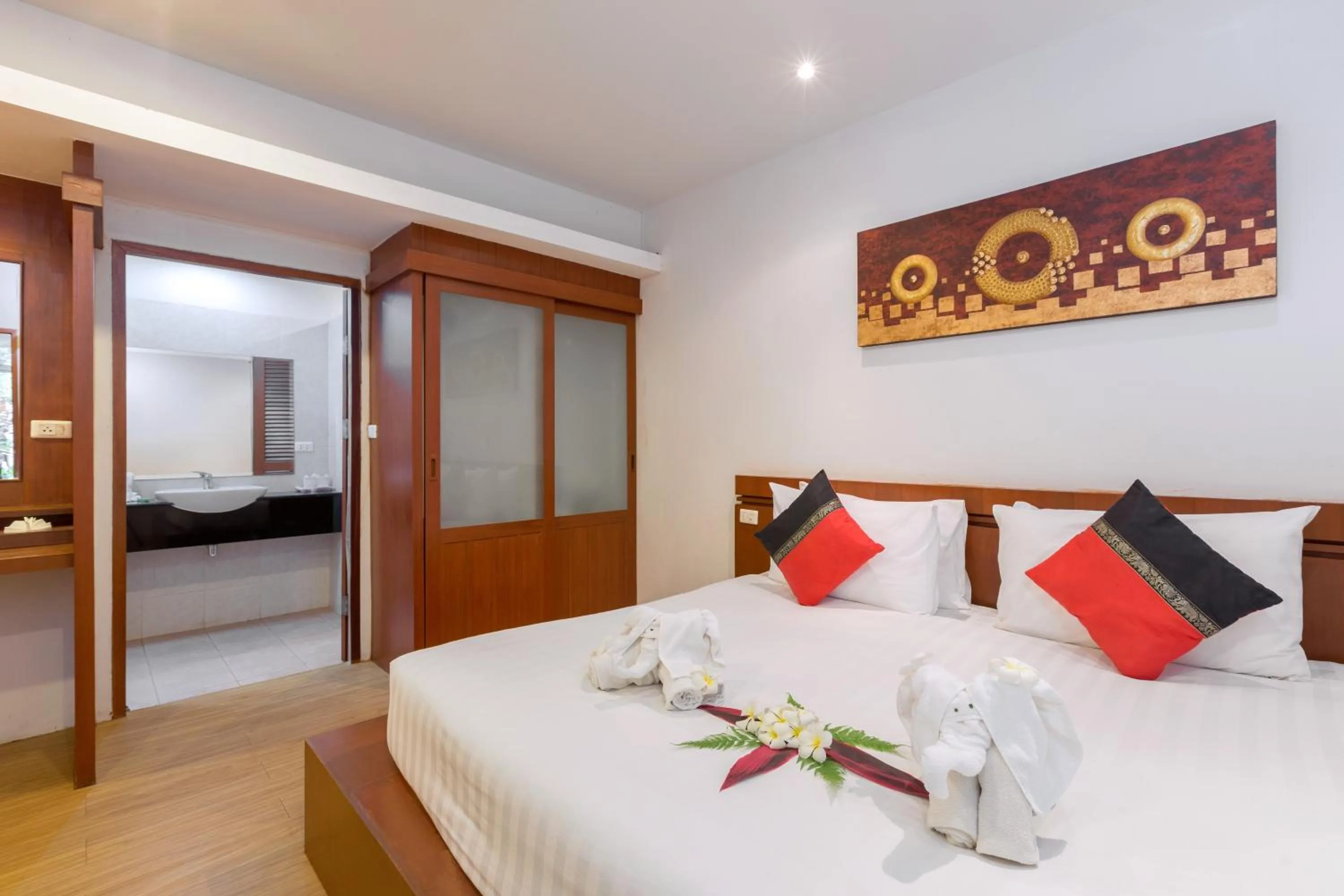 Bedroom, Bed in Phuket Sea Resort SHA Extra Plus