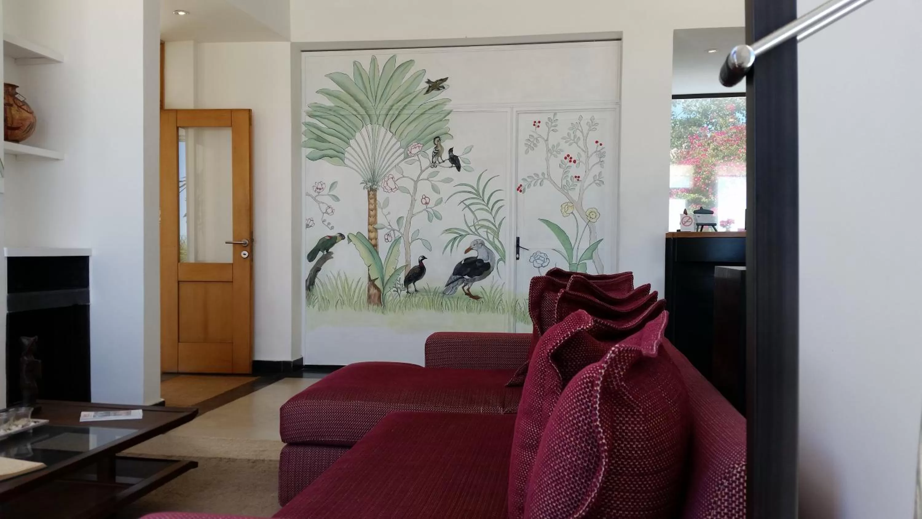 Living room in Posada de los Pajaros