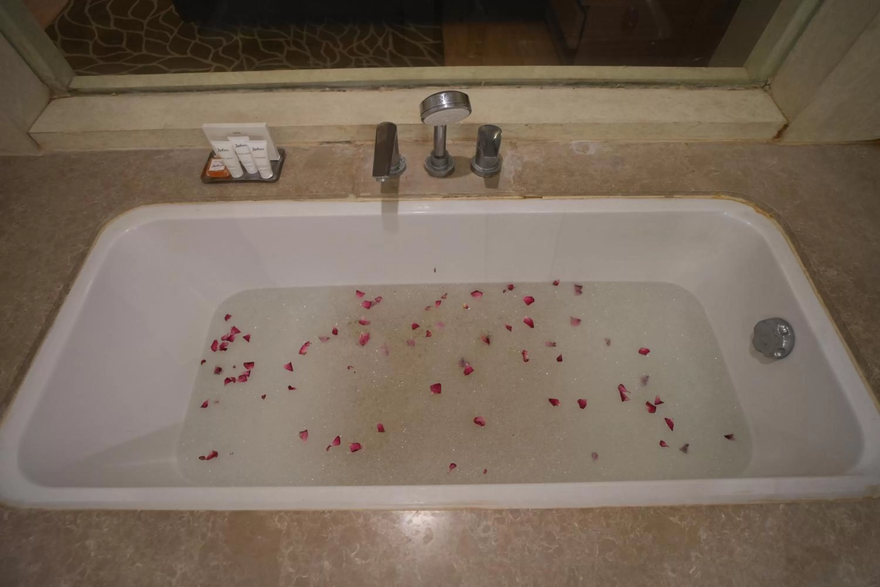 Bath in Radisson Udaipur