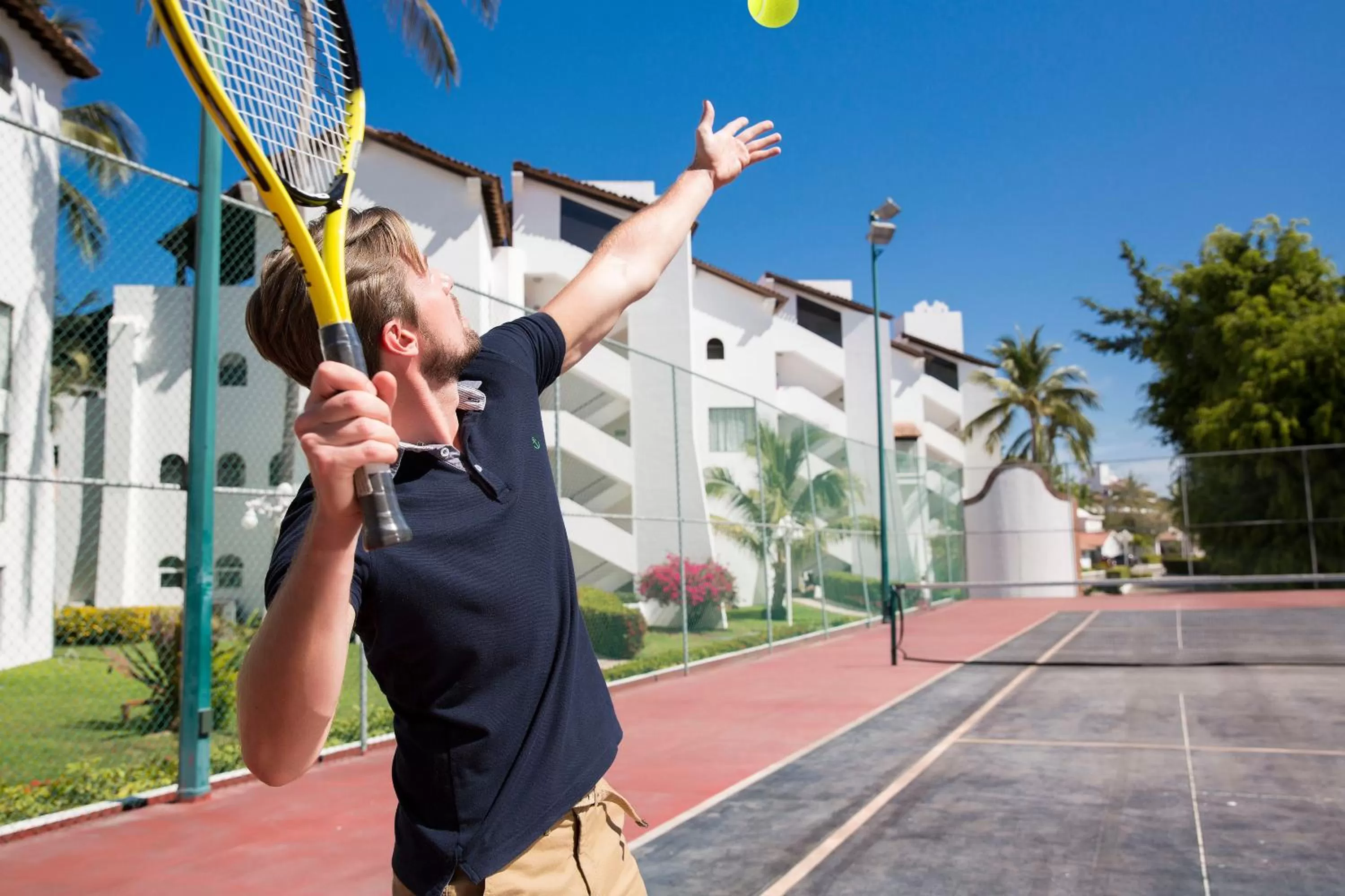 Tennis court in Vamar Vallarta All Inclusive Marina & Beach Resort