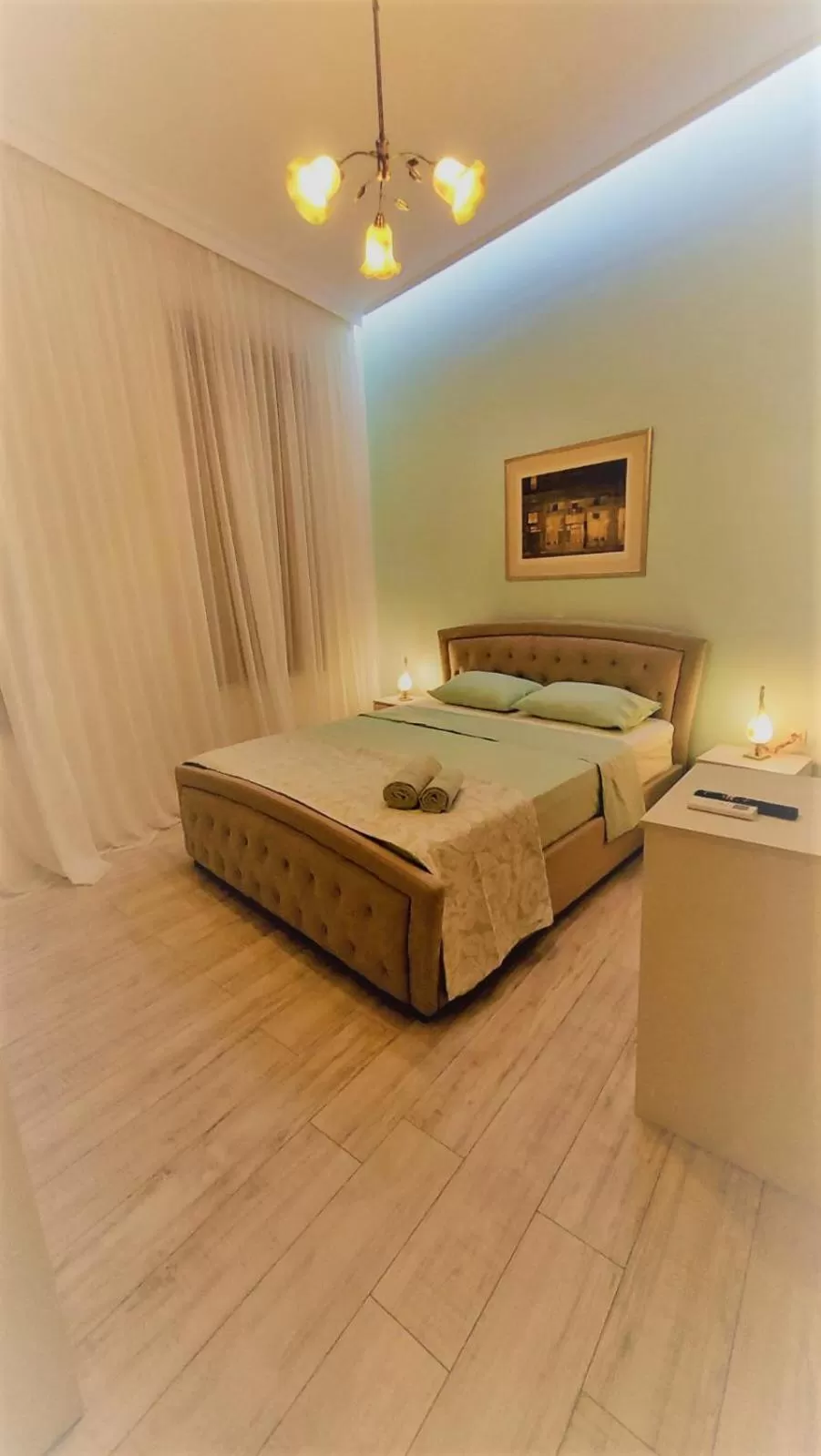 Bedroom, Bed in Theasis Athens