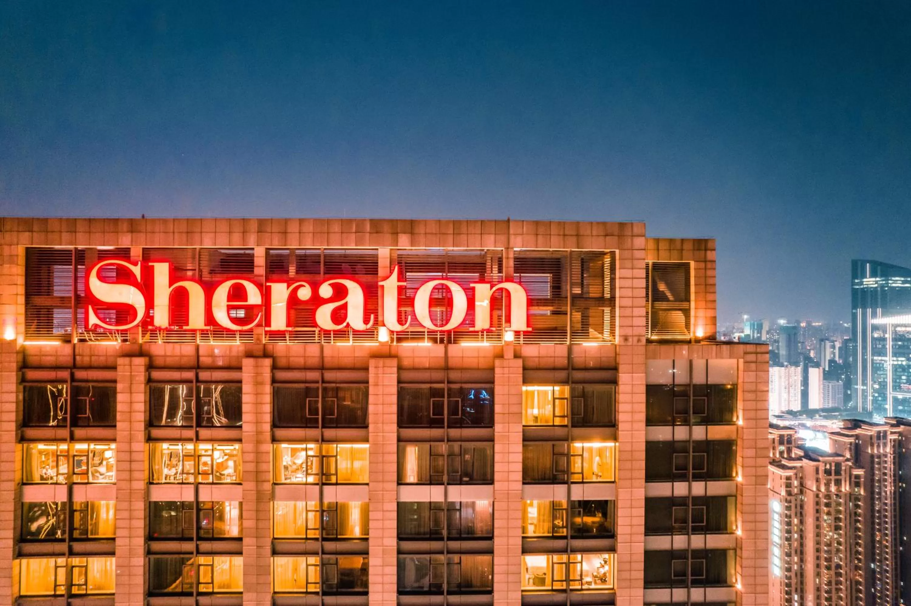 Property building in Sheraton Grand Wuhan Hankou Hotel
