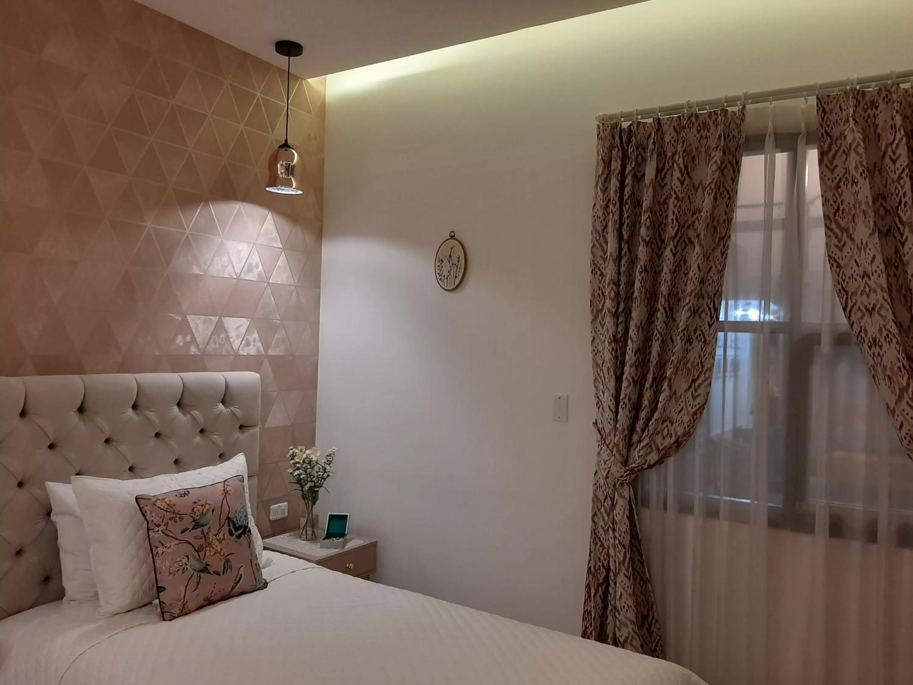 Bed in Adamas House Hotel Boutique