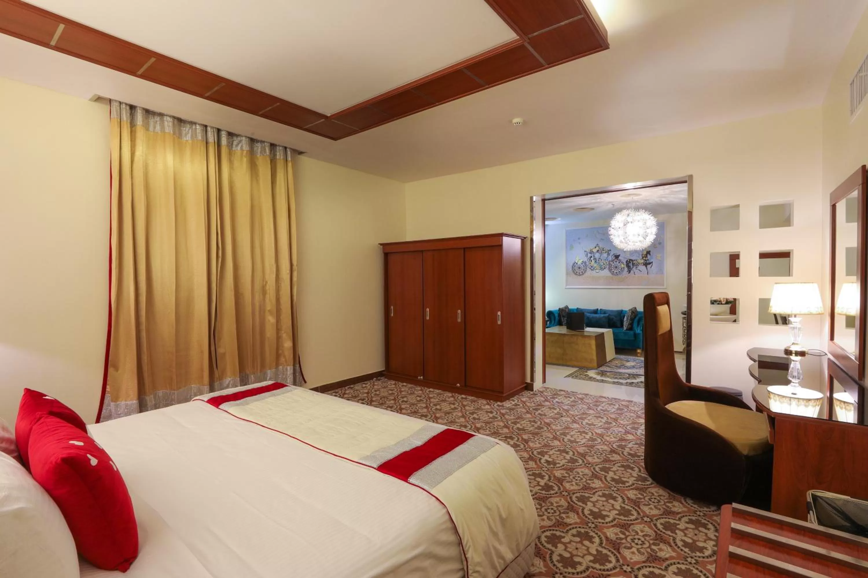 Bed in Meral Crown Hotel