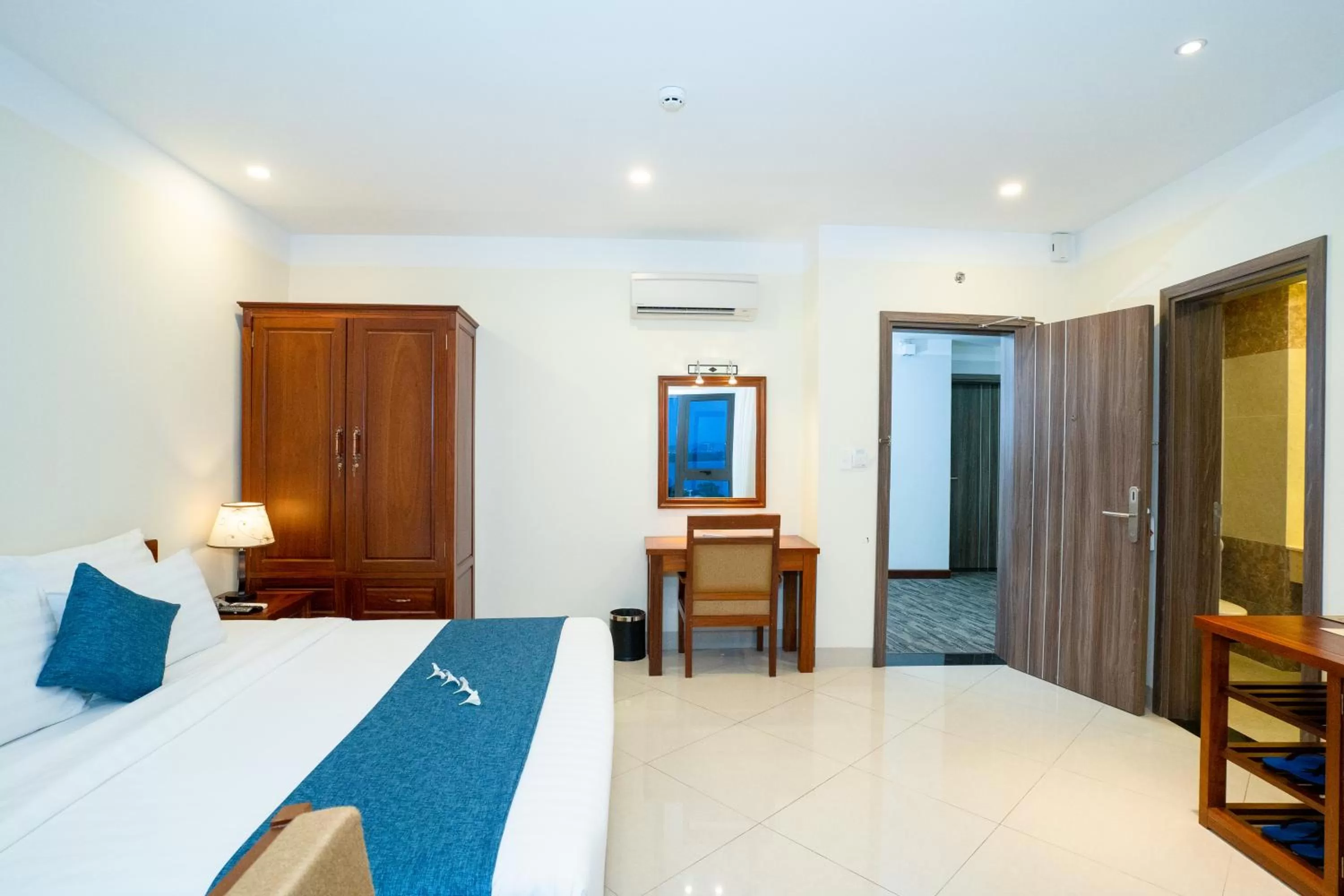 Bedroom, Bed in Navy Hotel Cam Ranh